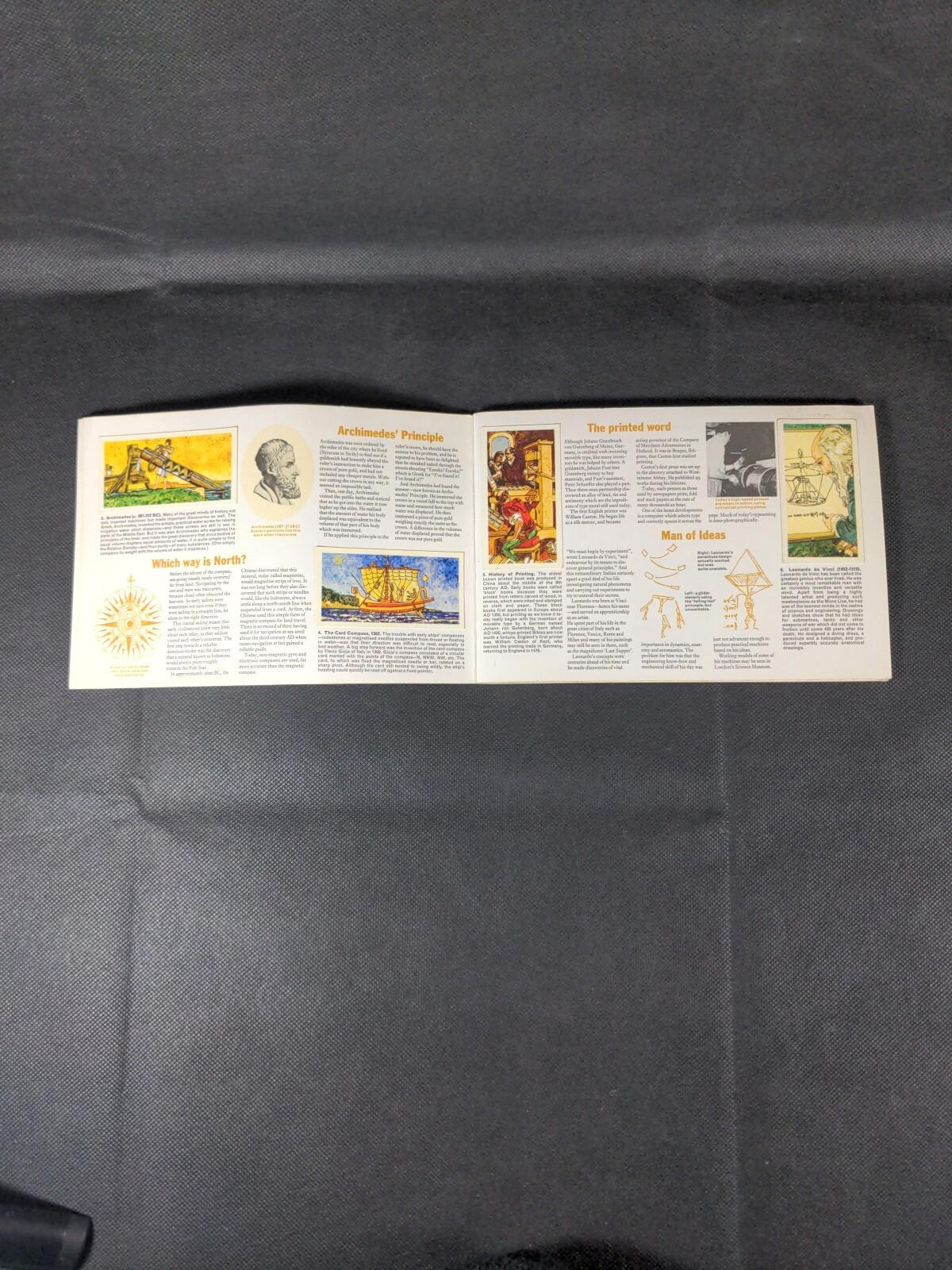 Brooke Bond Tea Cards Inventors And Inventions Album Complete With All Cards