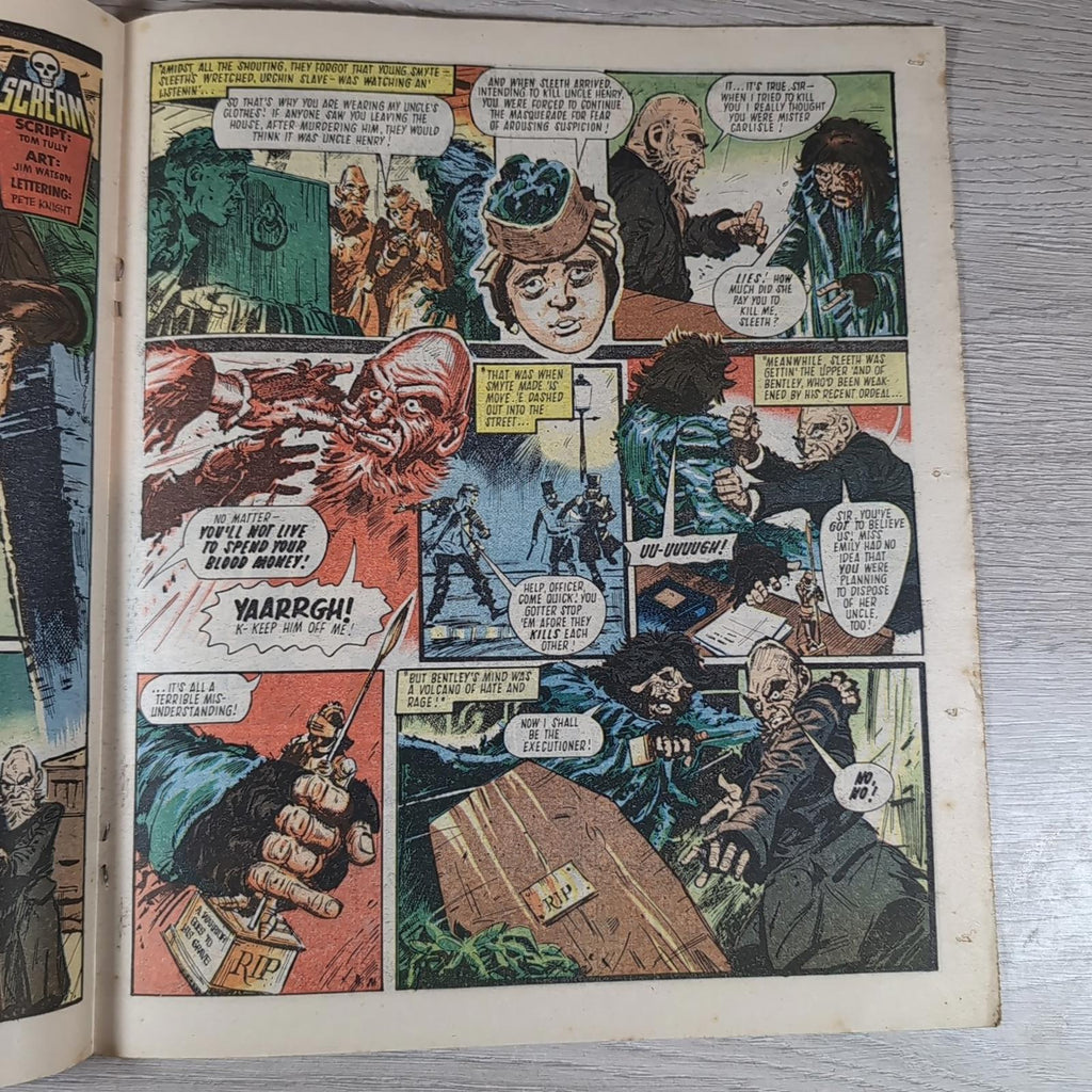 Scream! Comic Issue Number 4 14th April 1984