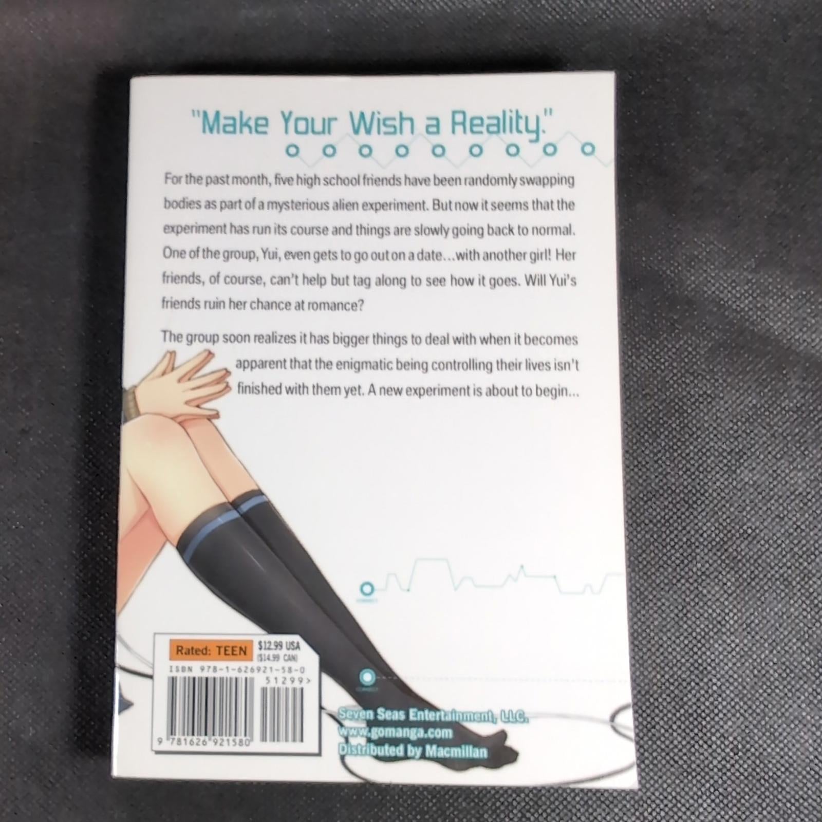 Kokoro Connect Vol 4 Anda Sadanatsu Manga Graphic Novel Paperback Book 2015