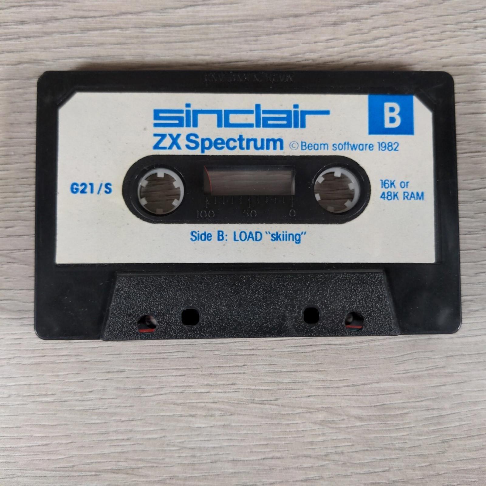 Horace Goes Skiing ZX Spectrum 16K 48K Game Cassette Tested & Working