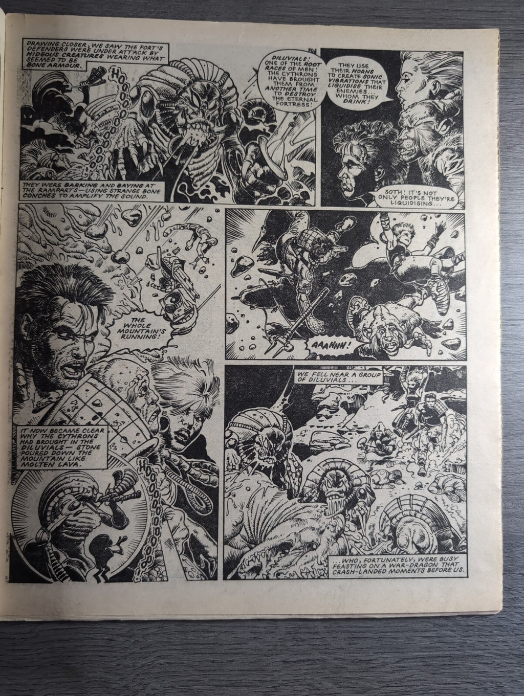 2000AD Prog 411 Featuring Judge Dread Comic 30th March 1985 Vintage Retro Comic
