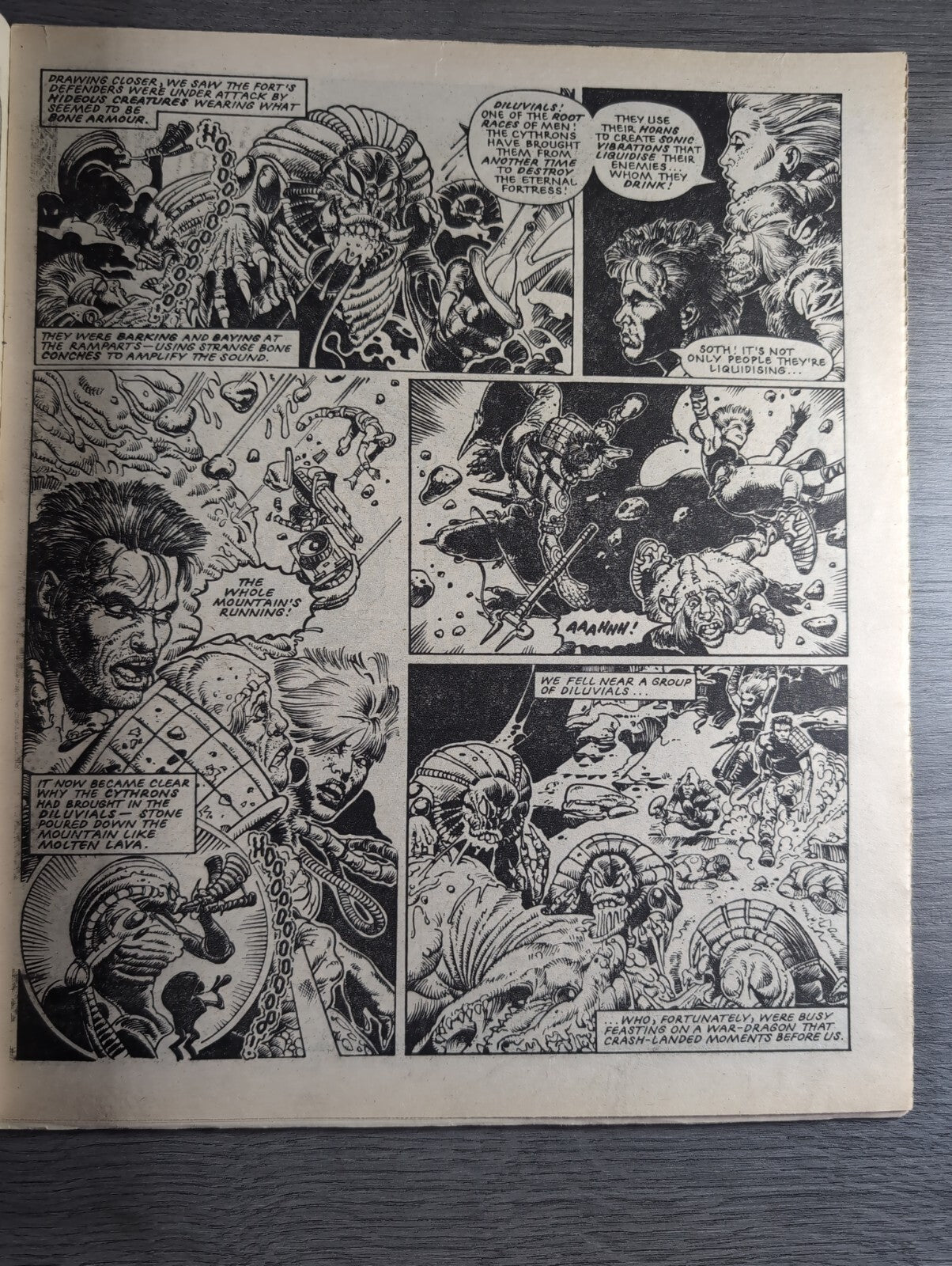 2000AD Prog 411 Featuring Judge Dread Comic 30th March 1985 Vintage Retro Comic