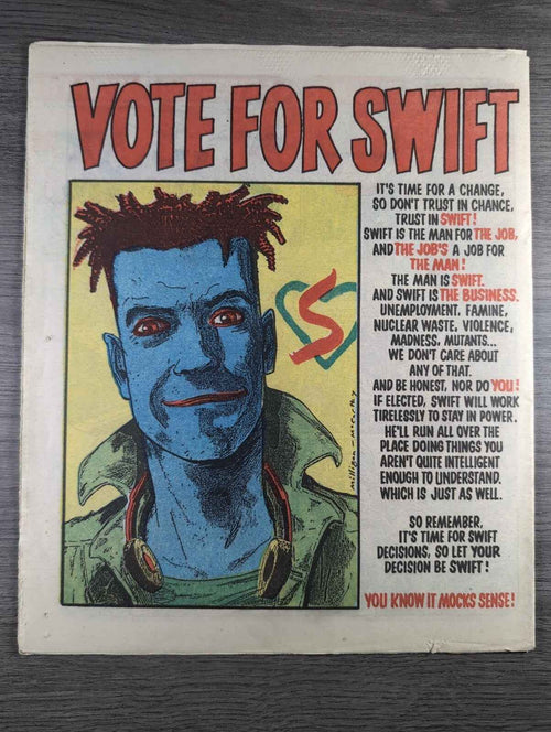 2000AD Prog 487 Featuring Judge Dread Comic Date 13th Sept 1986 Retro Comic