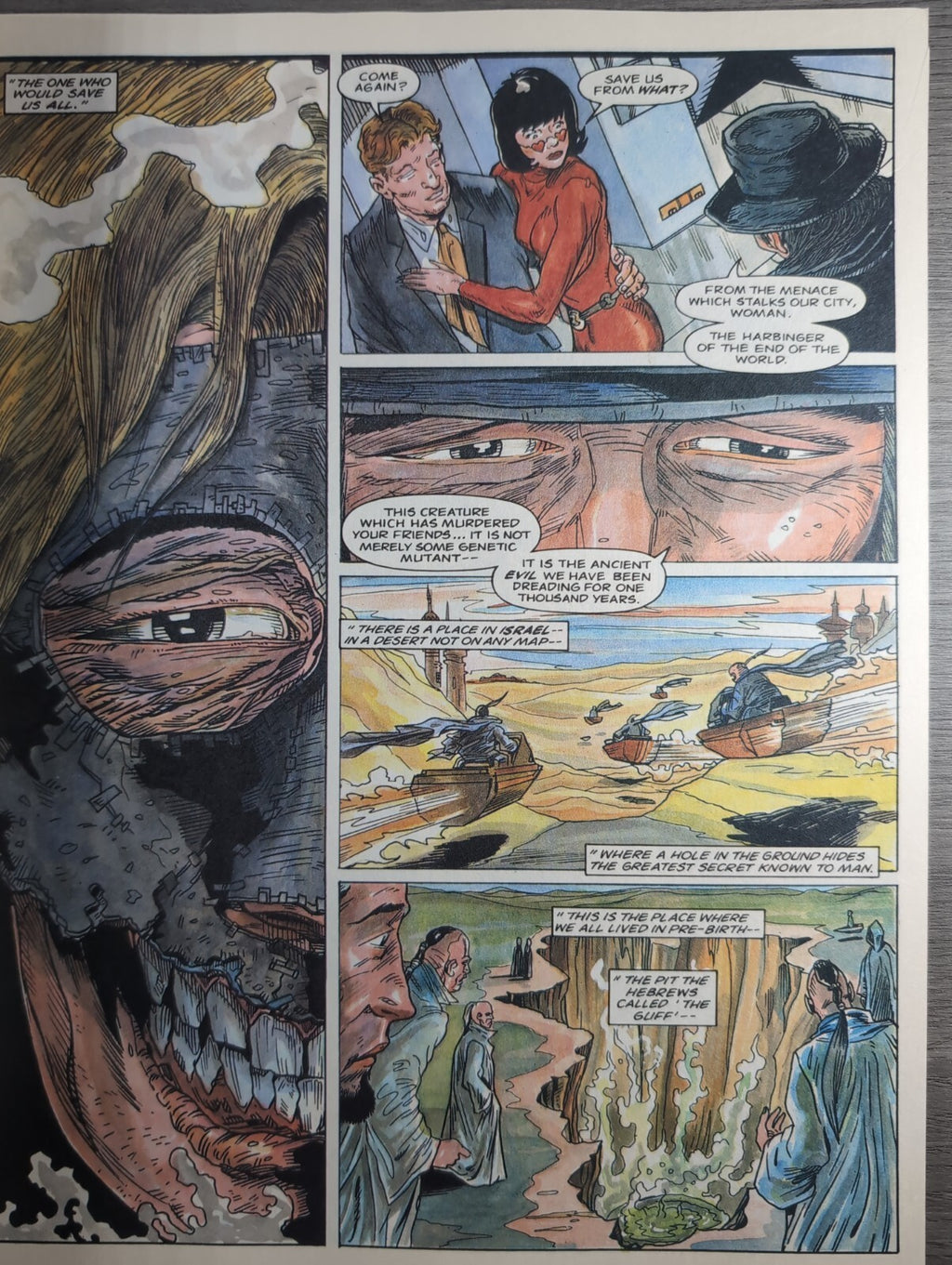 2000AD Prog 881 Featuring Judge Dredd Comic 1st April 1994 Vintage Retro Comic