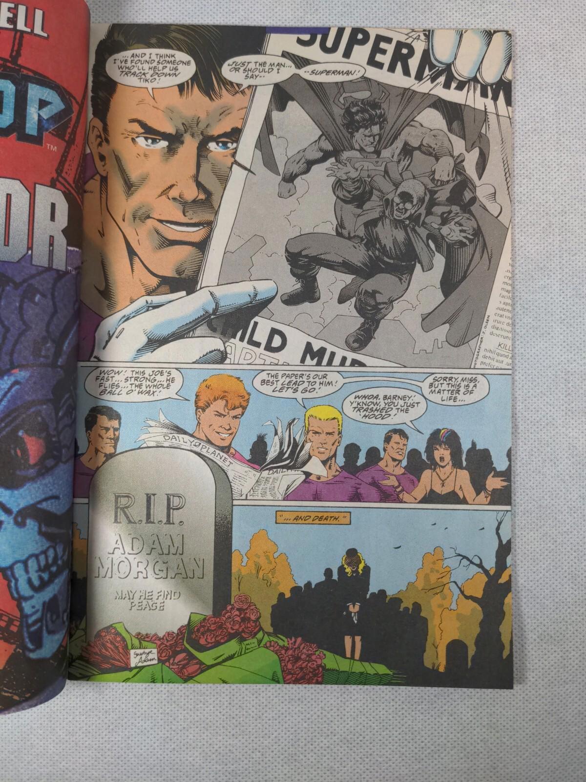 DC Comics The Adventures Of Superman #508 January 1994 Vintage Comic - Retrorama UK