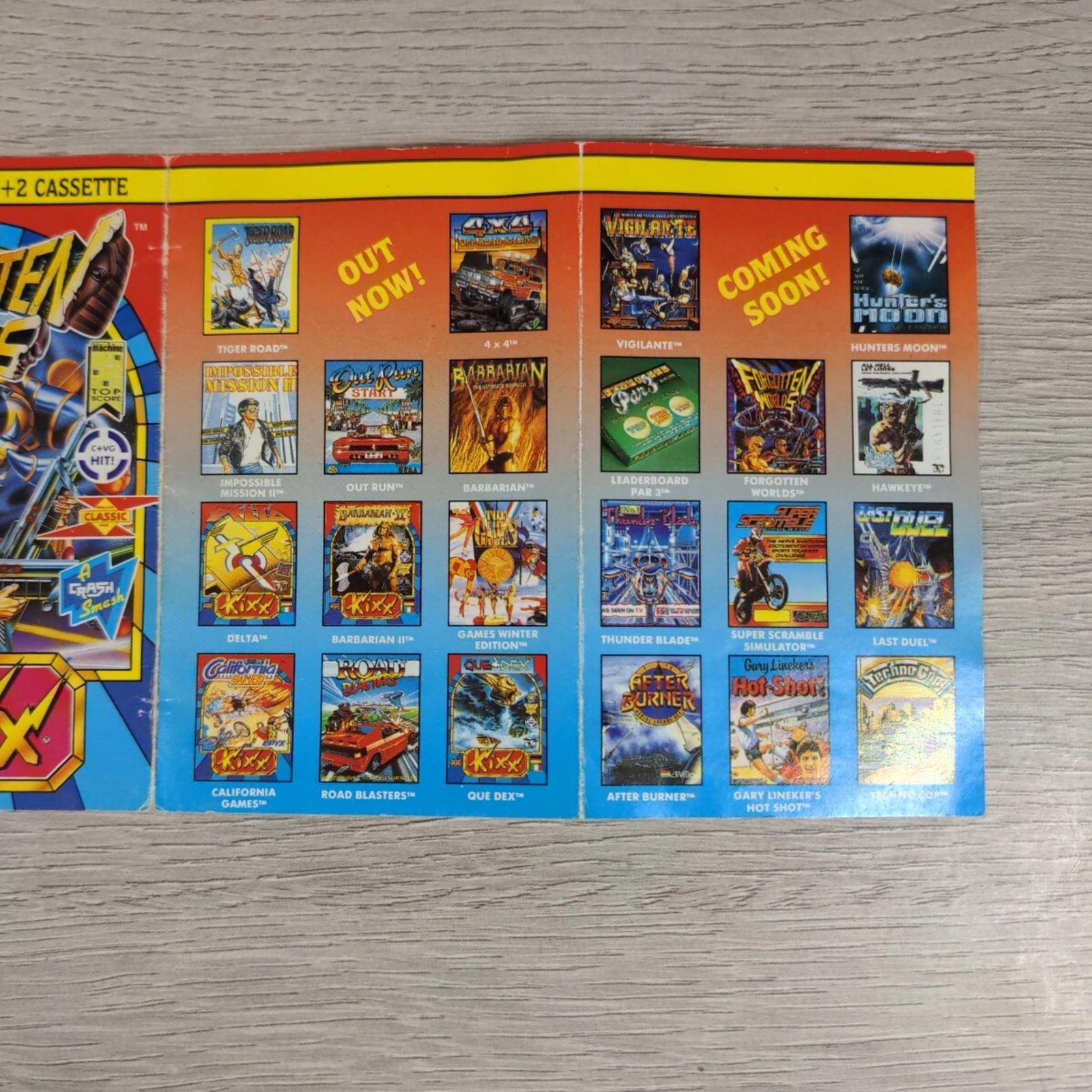Forgotten Worlds ZX Spectrum 48K 128K Video Game Cassette Tested & Working