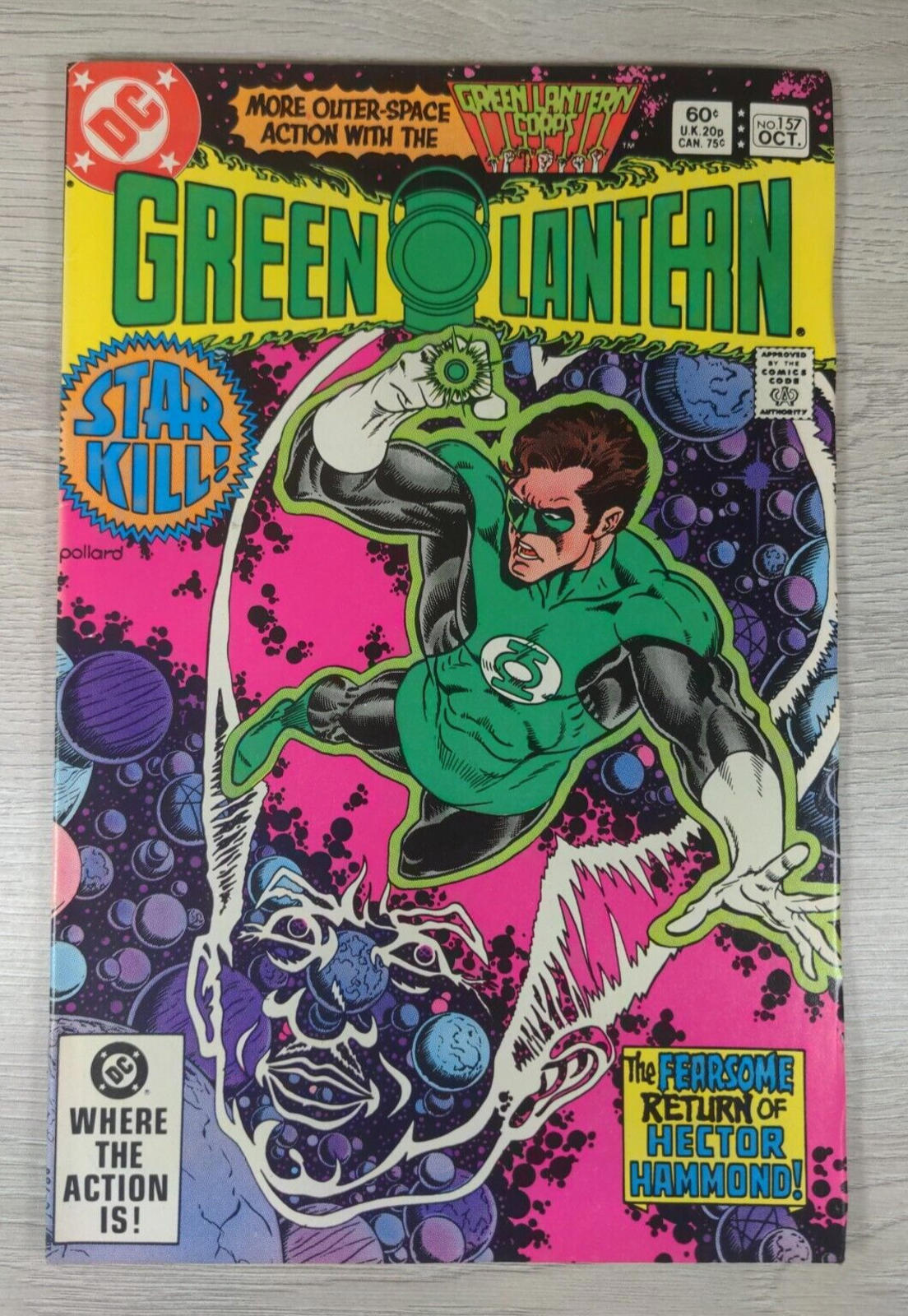 DC Comics Green Lantern #157 October 1982 Vintage Comic - Retrorama UK