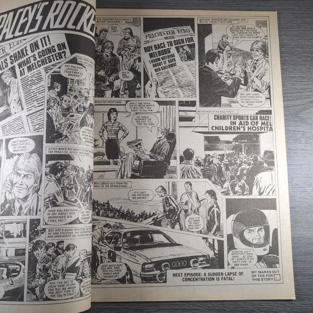 Roy of The Rovers 27th October 1984 Vintage Comic IPC Magazines