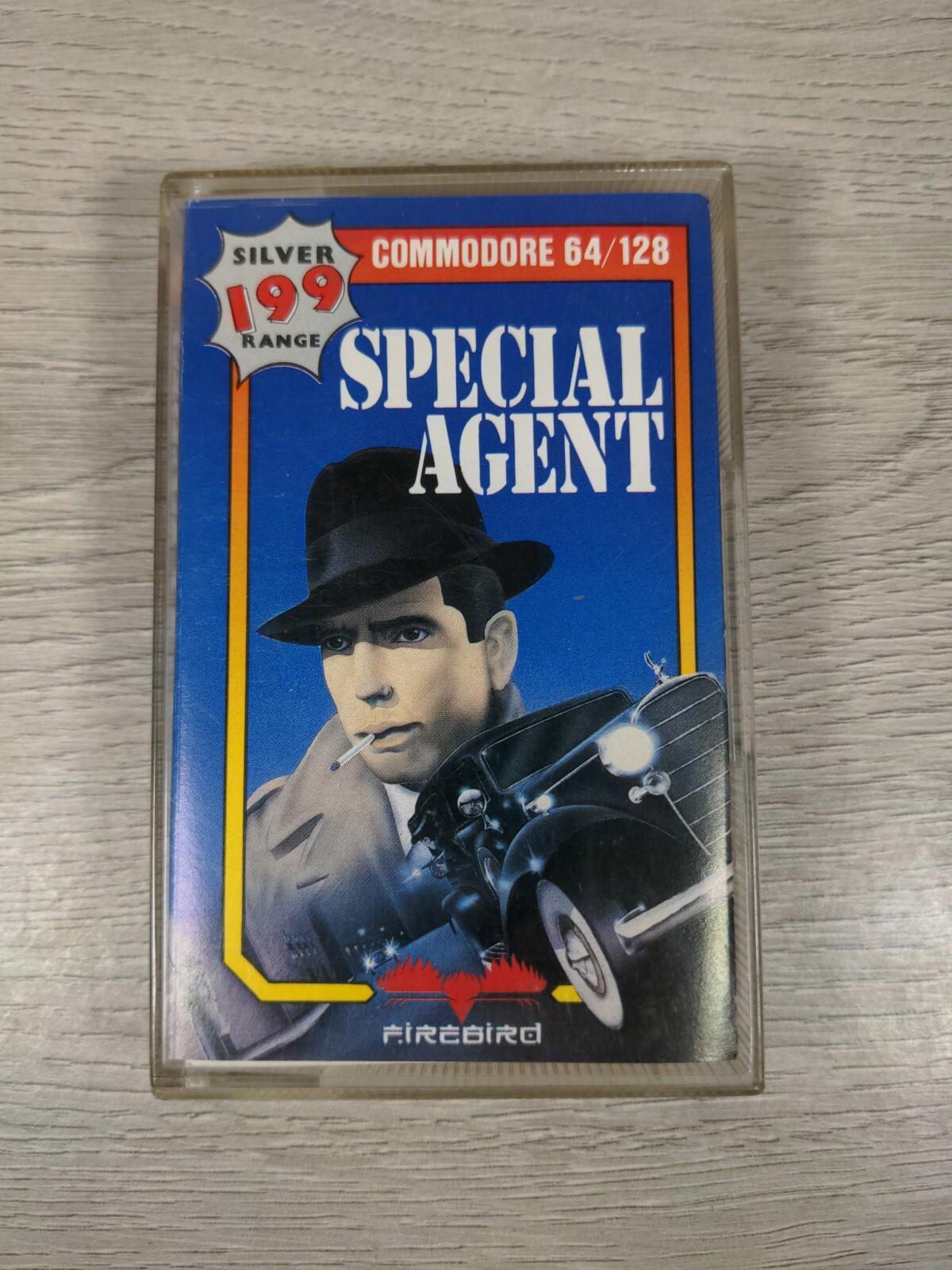 Special Agent Commodore 64 C64 Video Game Cassette Tested & Working  Firebird
