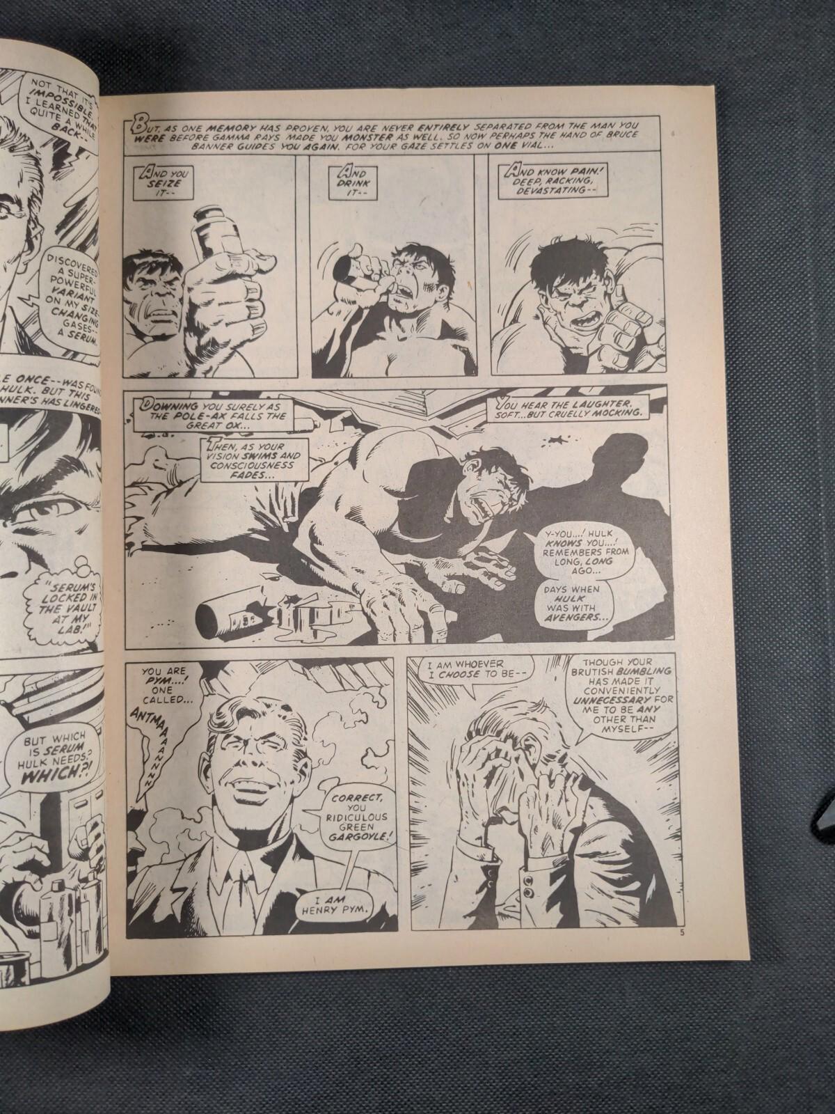 Mighty World of Marvel Issue No 141 June 1975 Marvel UK Vintage Comic