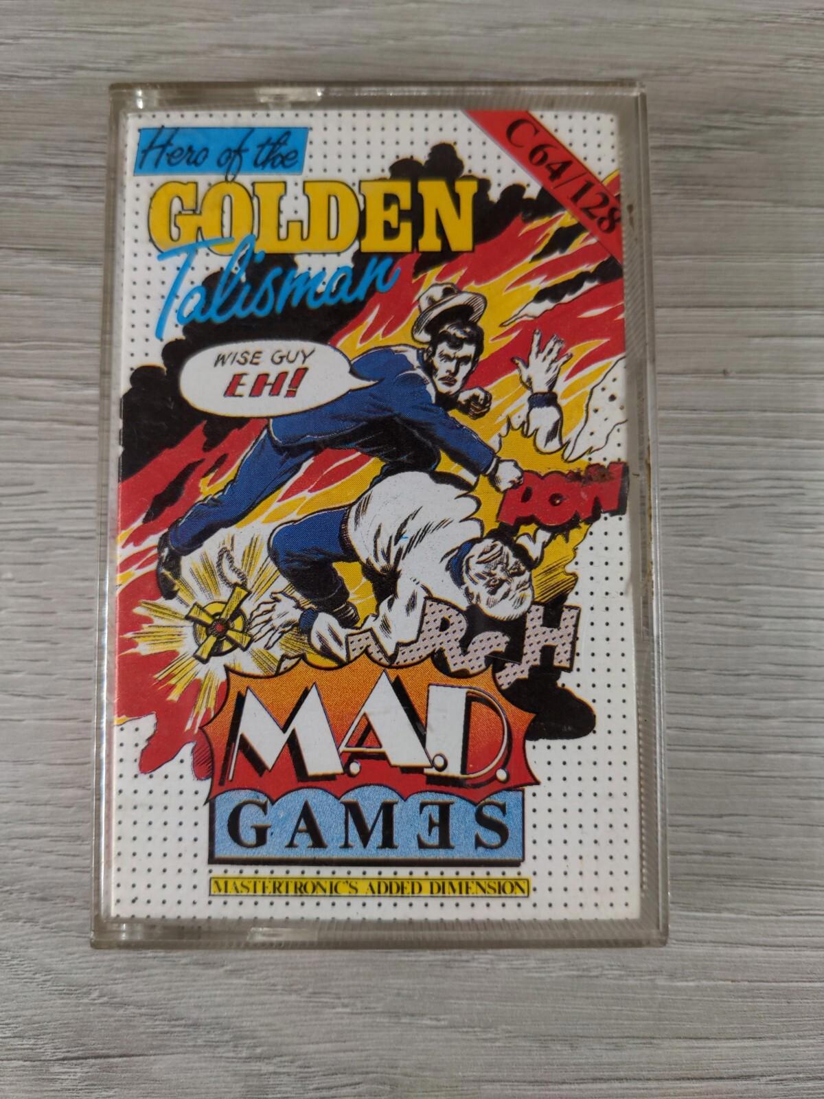 Hero Of The Golden Talisman Commodore 64 C64 Game Cassette - Tested & Working