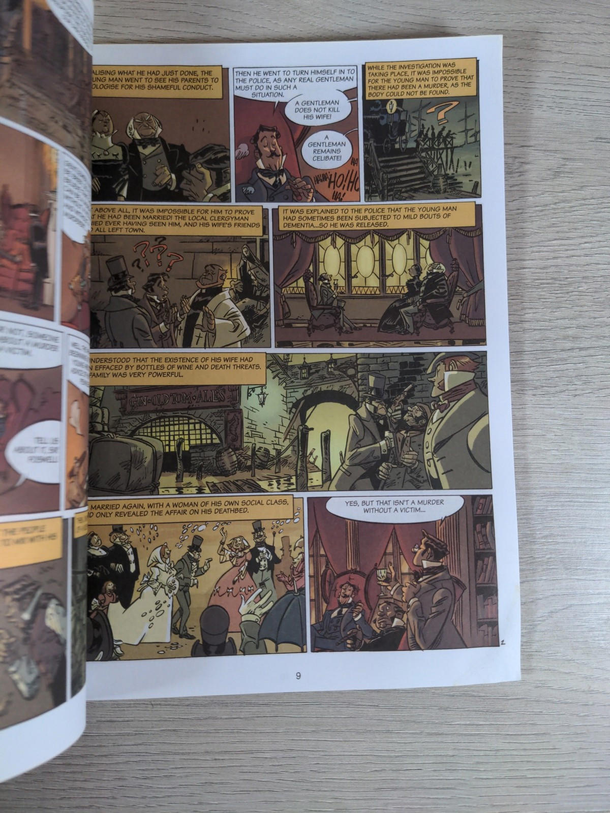 Green Manor Vol 1 Assassins and Gentlemen Bodart & Vehlamann Cinebook Espresso - Retrorama UK