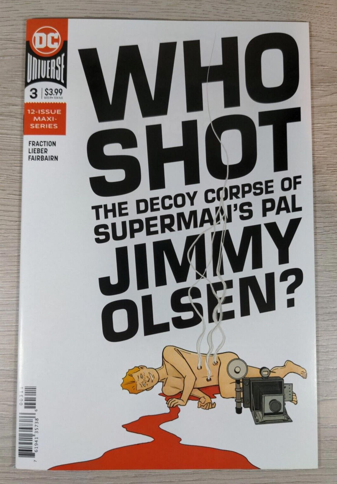 DC Universe Comics: Who Shot Supermans Pal Jimmy Olsen Issue No 3 -2019