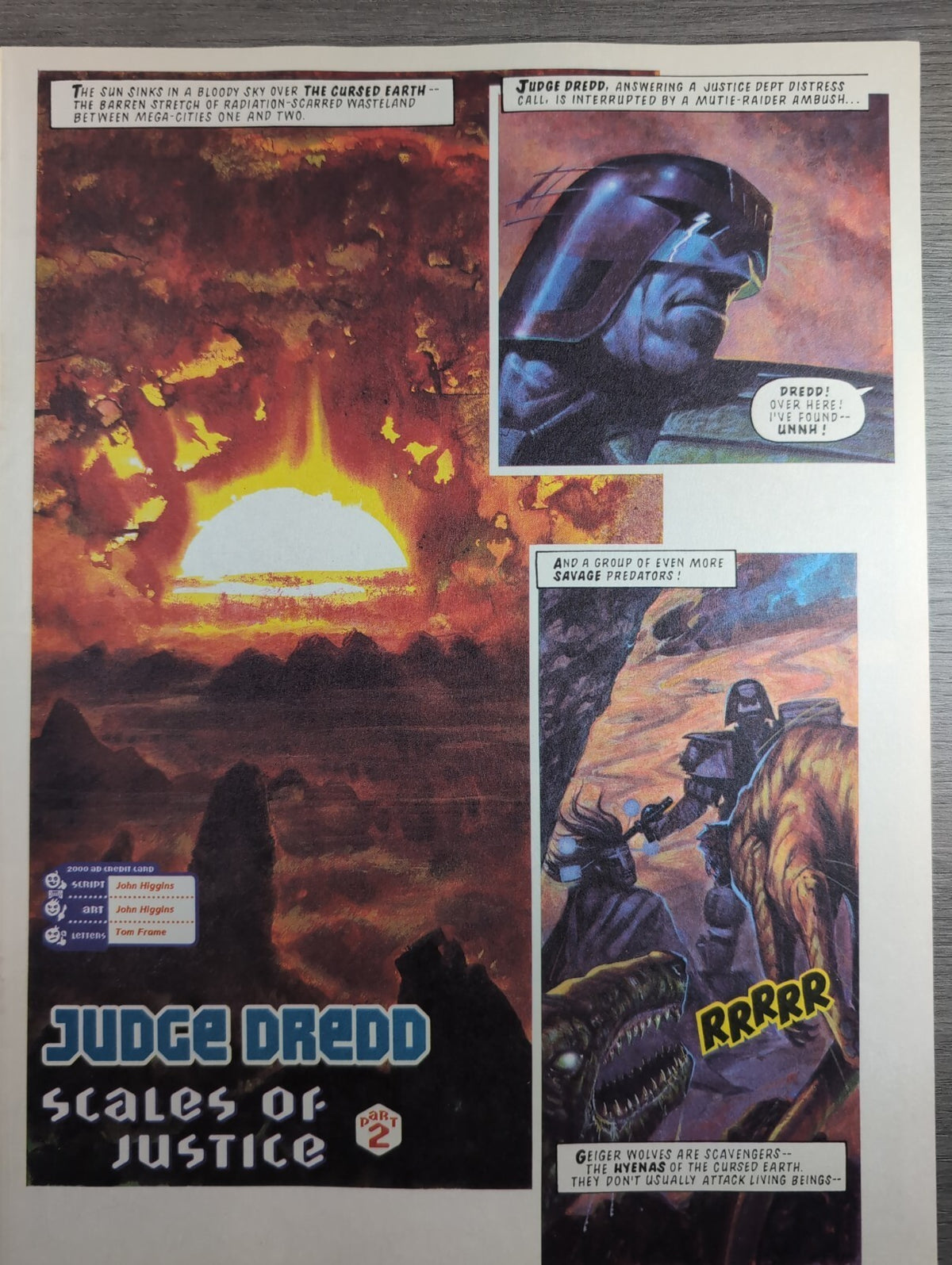 2000AD Prog 885 Featuring Judge Dredd Comic 29th April 1994 Vintage Retro Comic