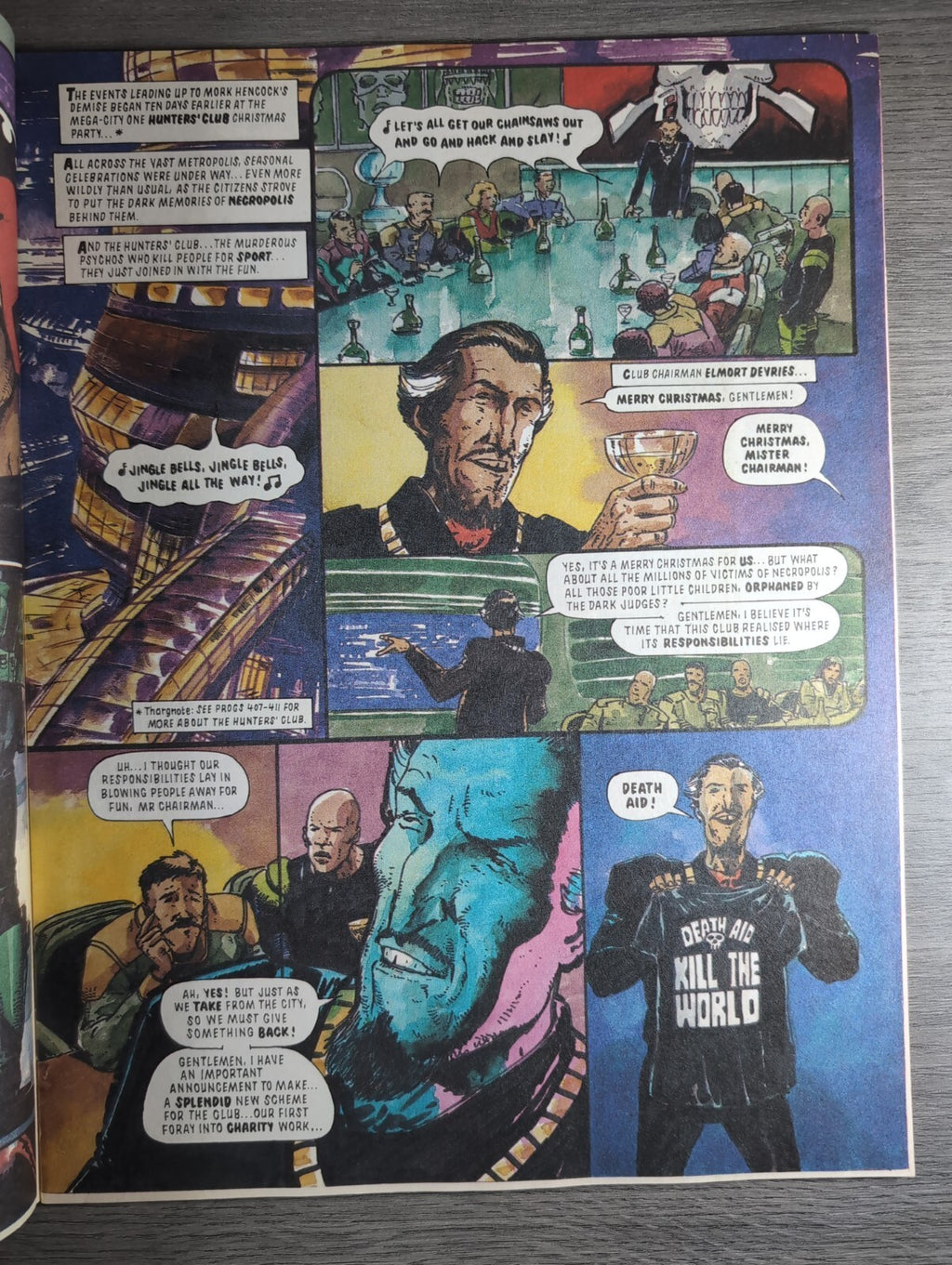 2000AD Prog 711 Featuring Judge Dredd Comic 29th Dec 1990 Vintage Retro Comic
