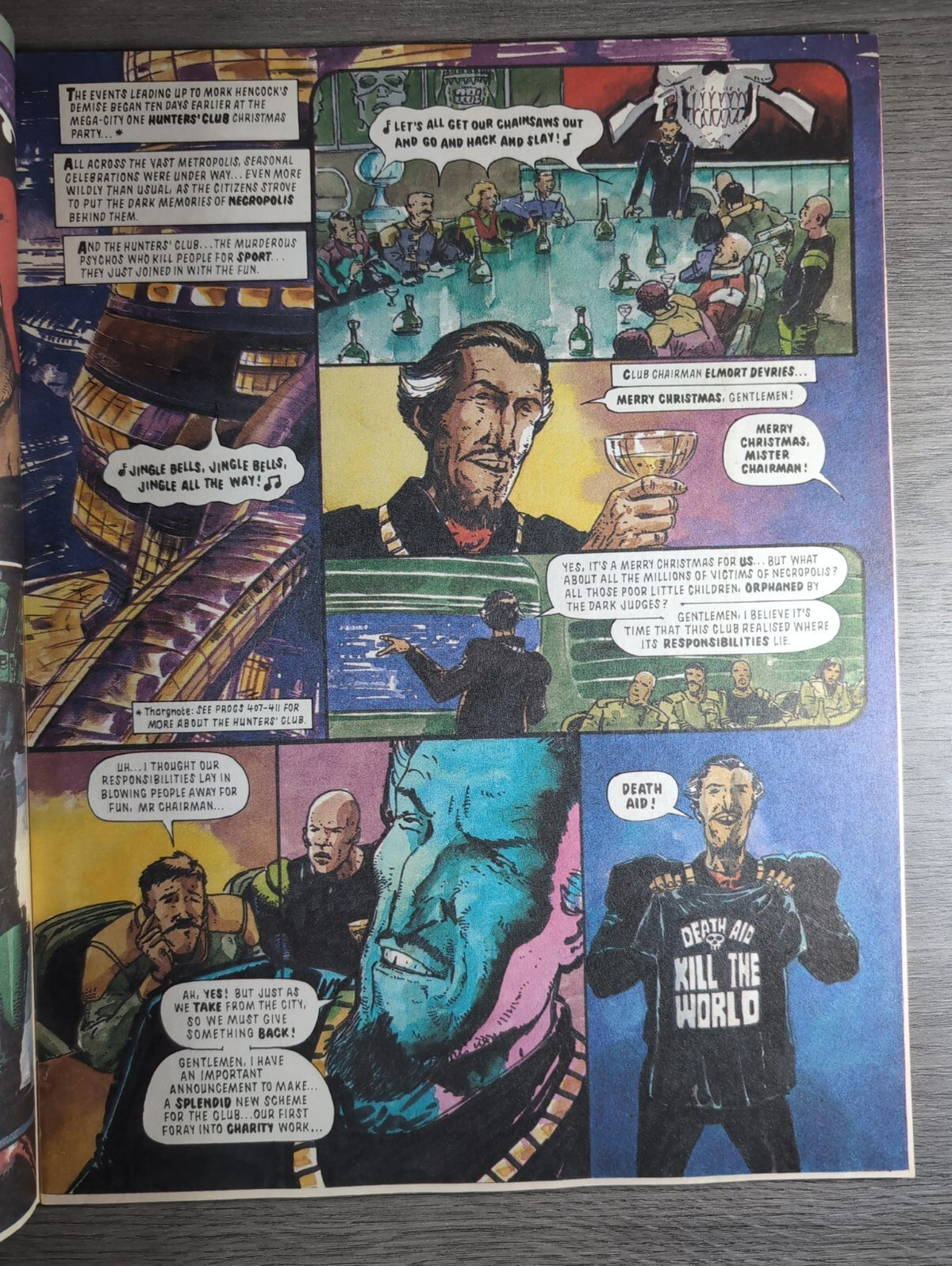 2000AD Prog 711 Featuring Judge Dredd Comic 29th Dec 1990 Vintage Retro Comic
