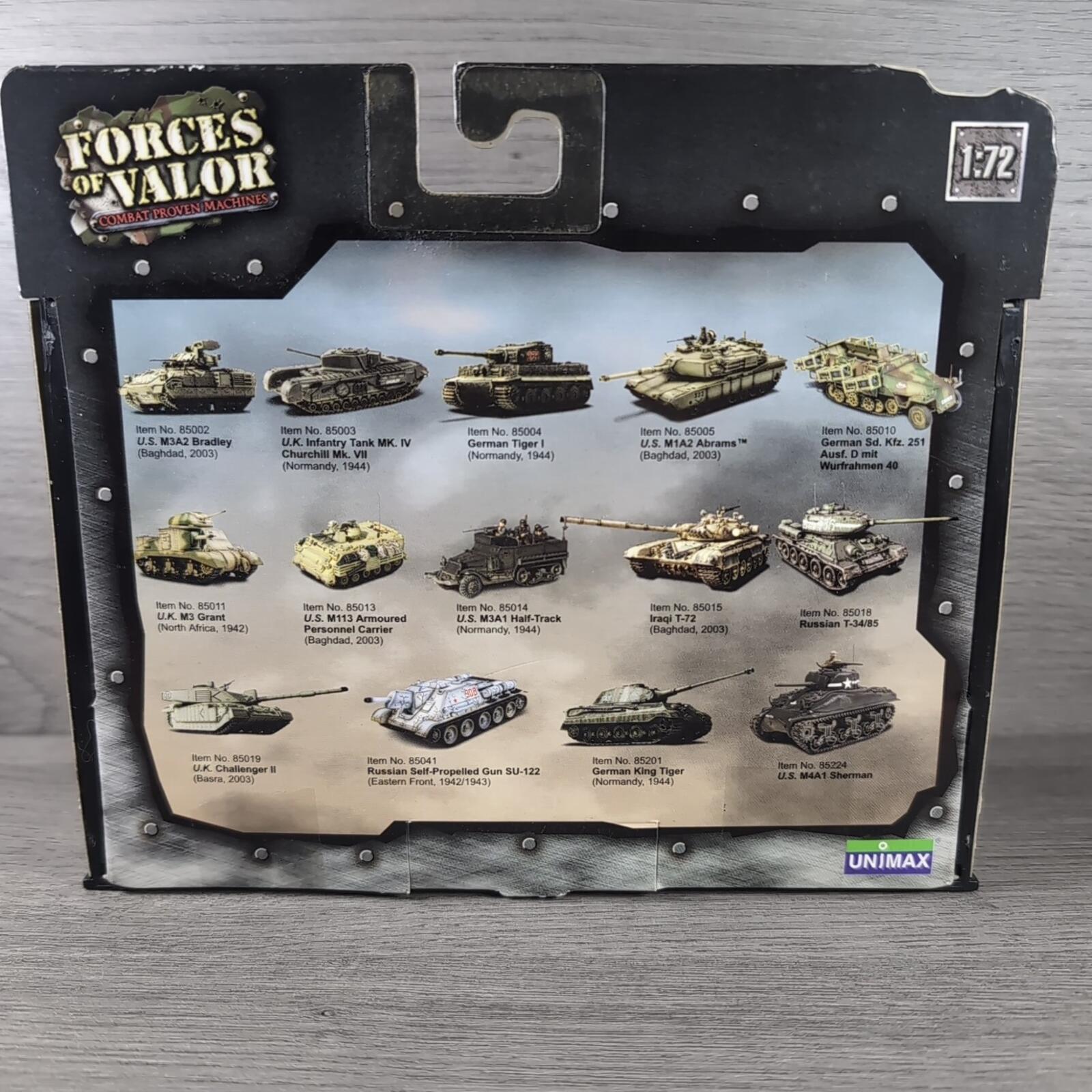 Forces Of Valour Russian Self Propelled Gun SU-122 Eastern Front 1:72 Scale