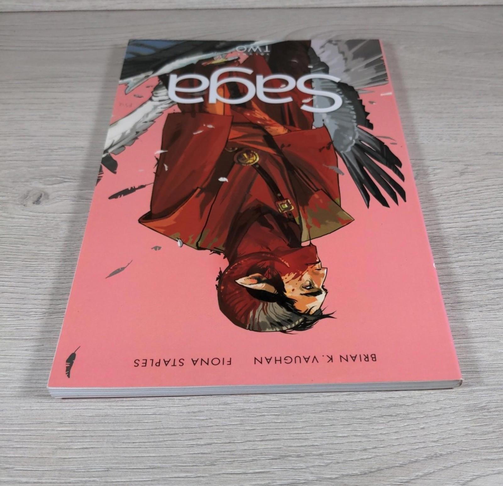 Saga Volume 2 by Brian K Vaughan Paperback 2013 Image Graphic Novel - Retrorama UK
