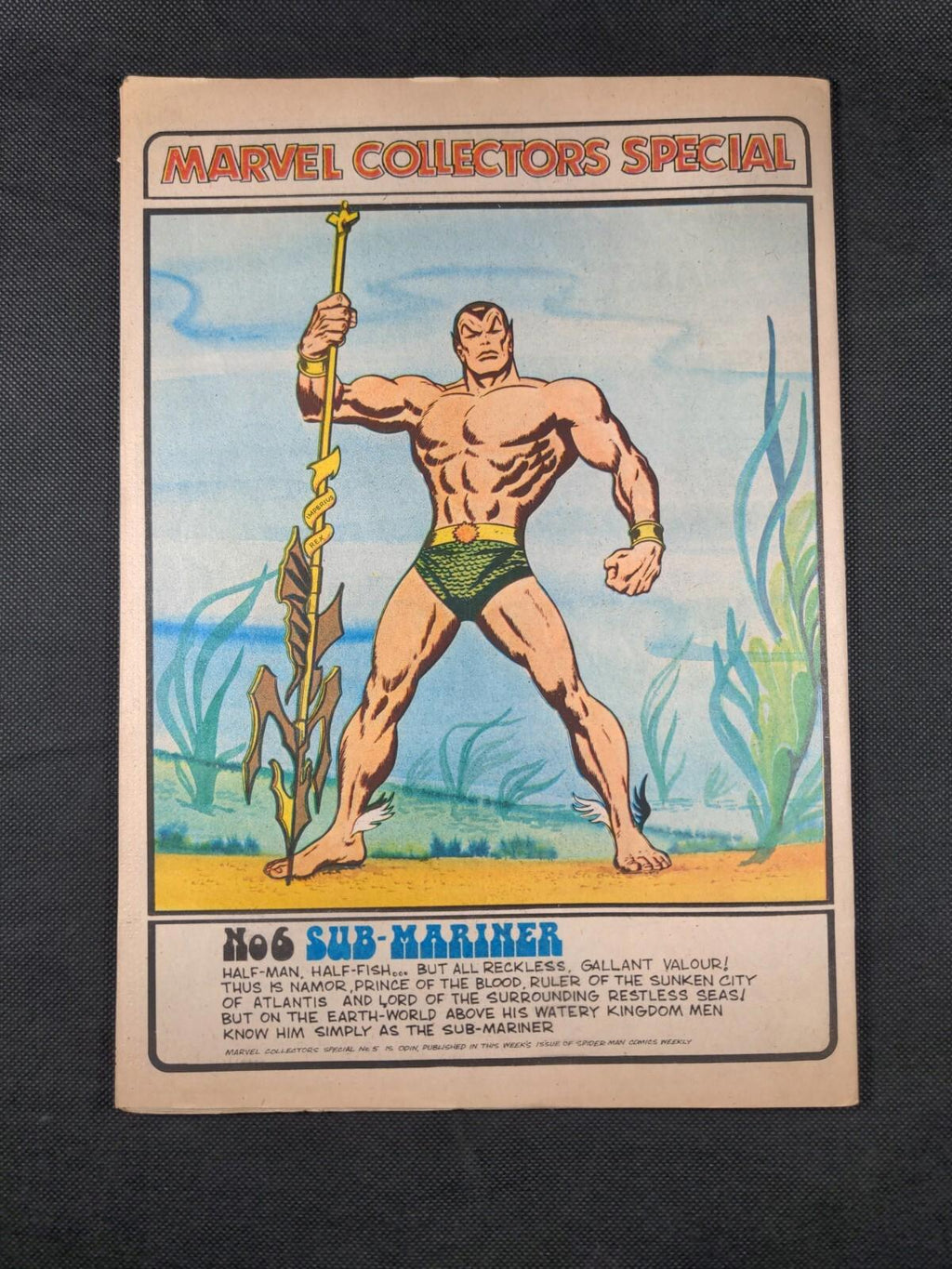 Mighty World of Marvel Issue No 39 June 1973 Marvel UK - Vintage Comic - Retrorama UK