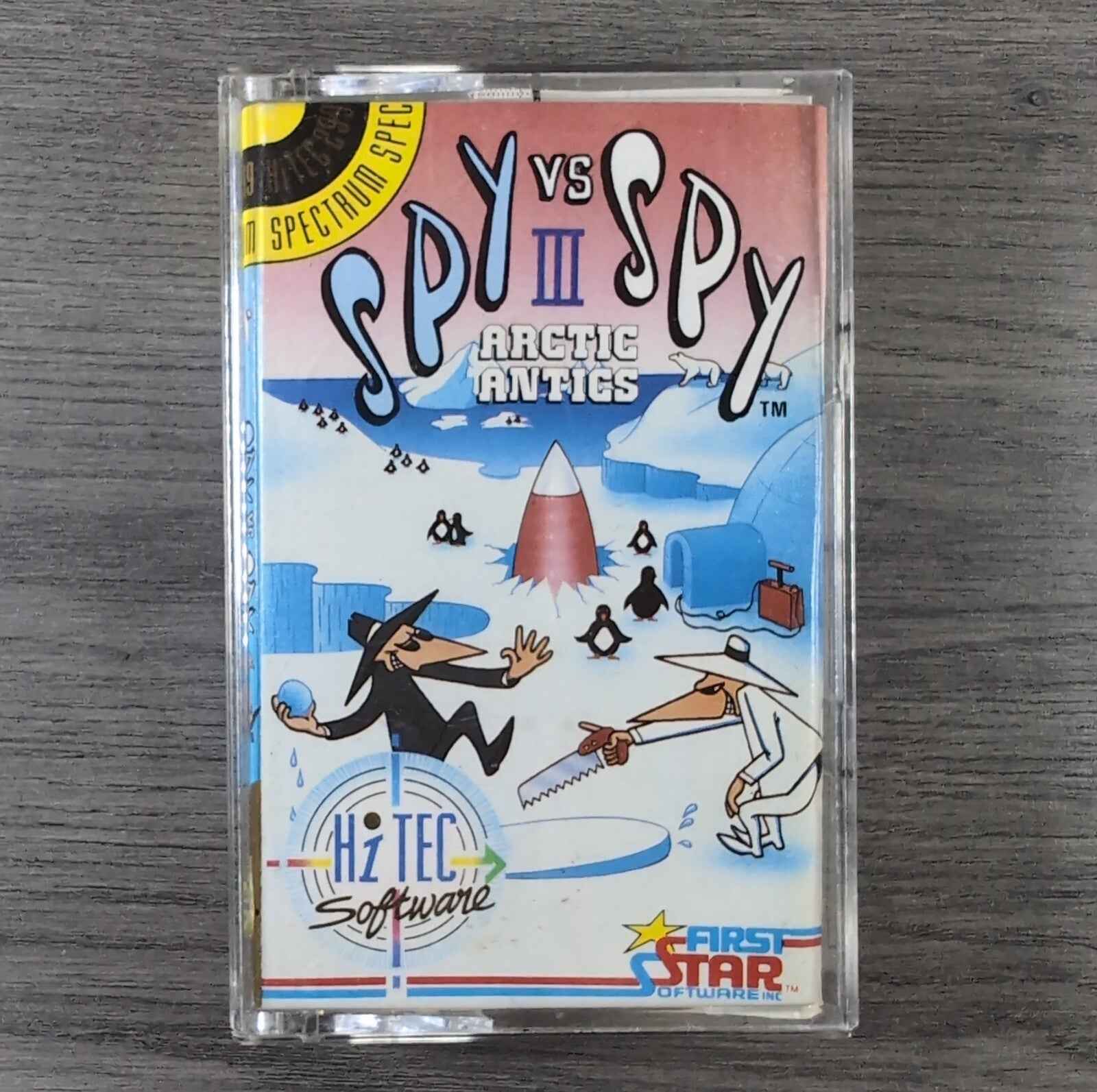 Spy Vs Spy III Artic Antics ZX Spectrum 48/128K Game Tested & Working