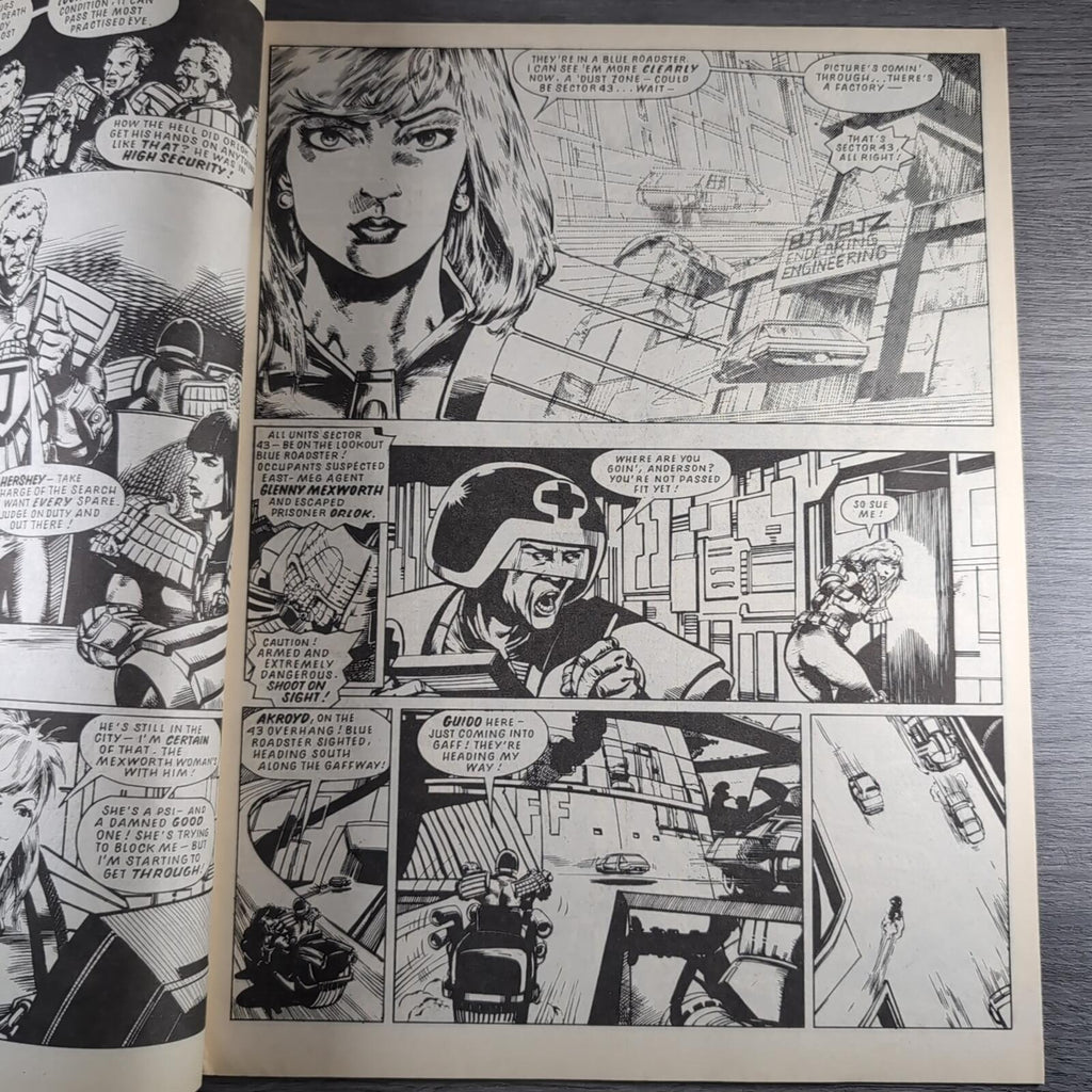 2000AD Prog 530 Featuring Judge Dredd 11th July 1987 Vintage Comic