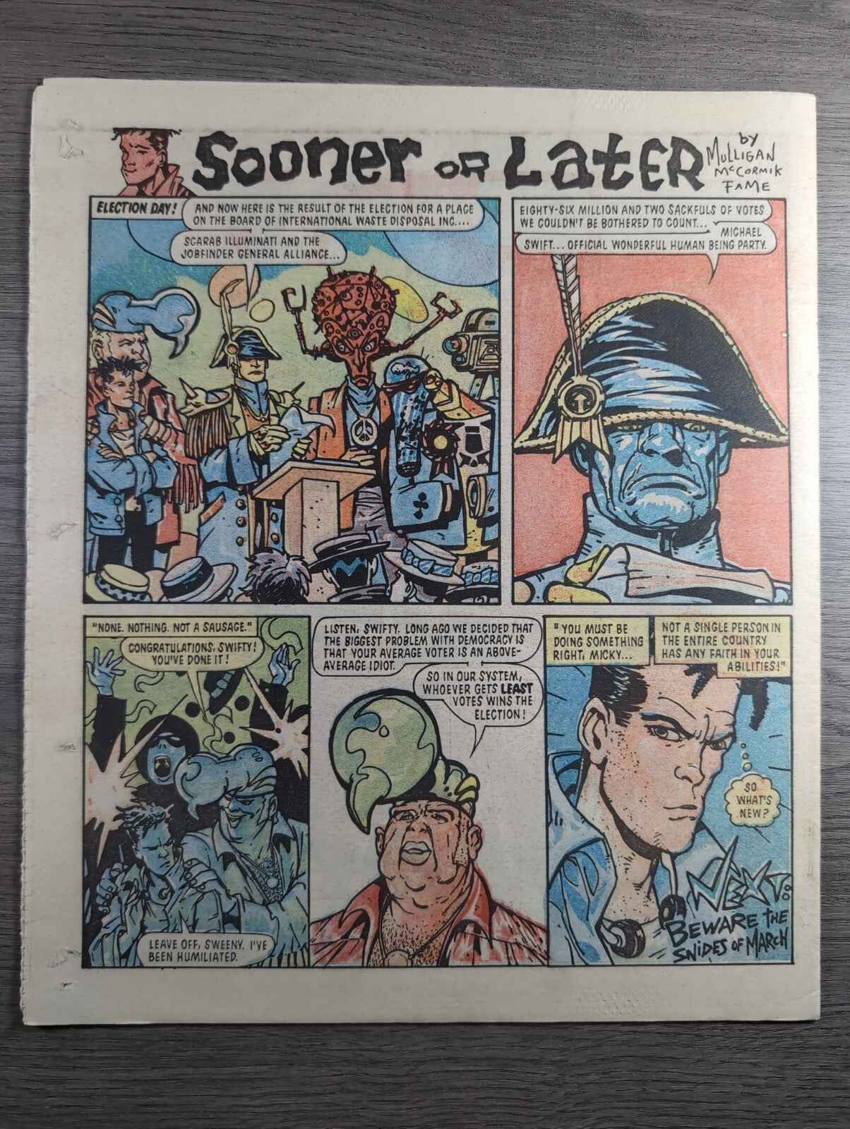2000AD Prog 491 Featuring Judge Dread Comic 11th Oct 1986 Vintage Retro Comic