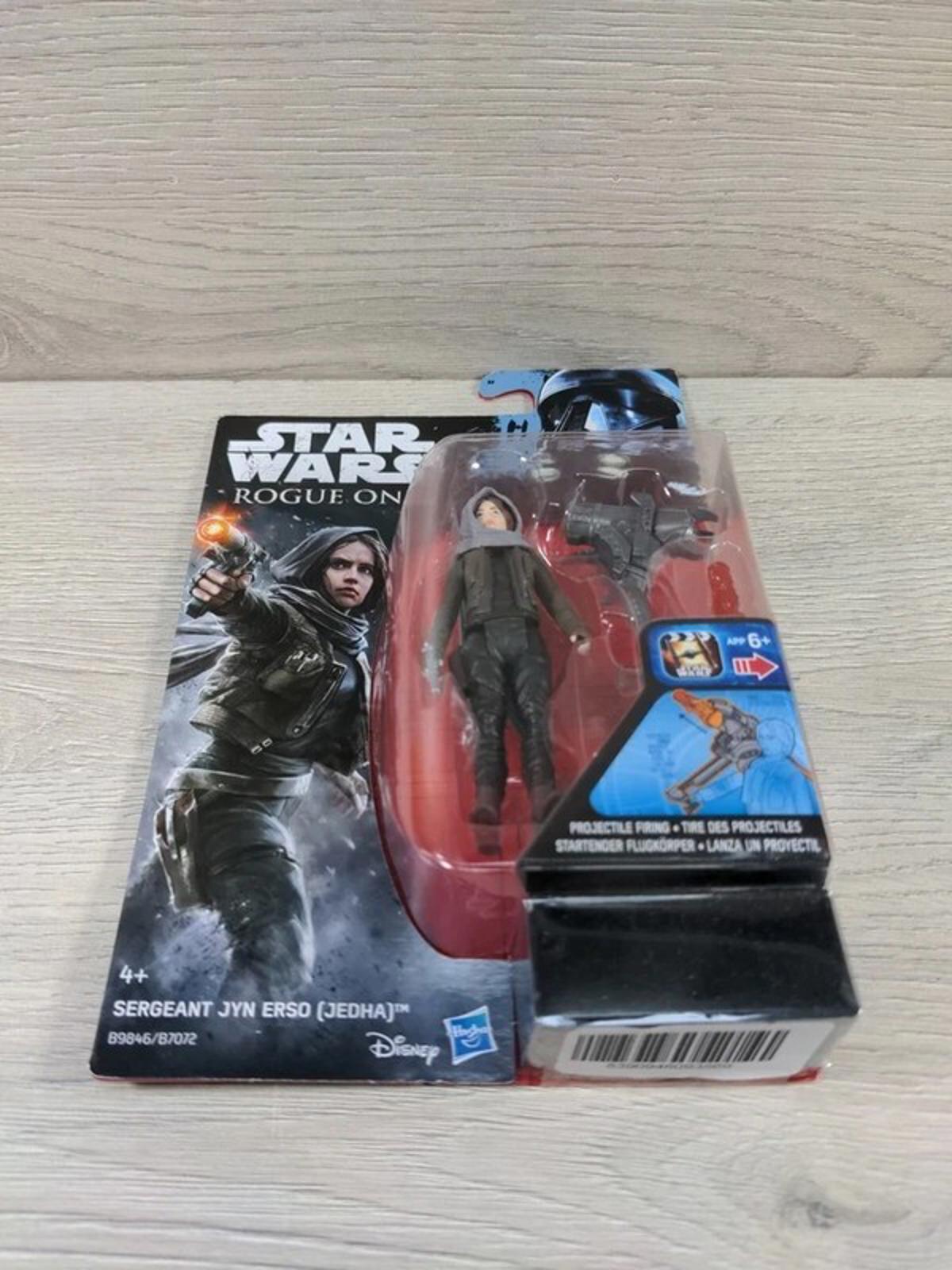 Hasbro Star Wars Sergeant Jyn Erso (Jedha) Figure 2018 Rogue One - Retrorama UK