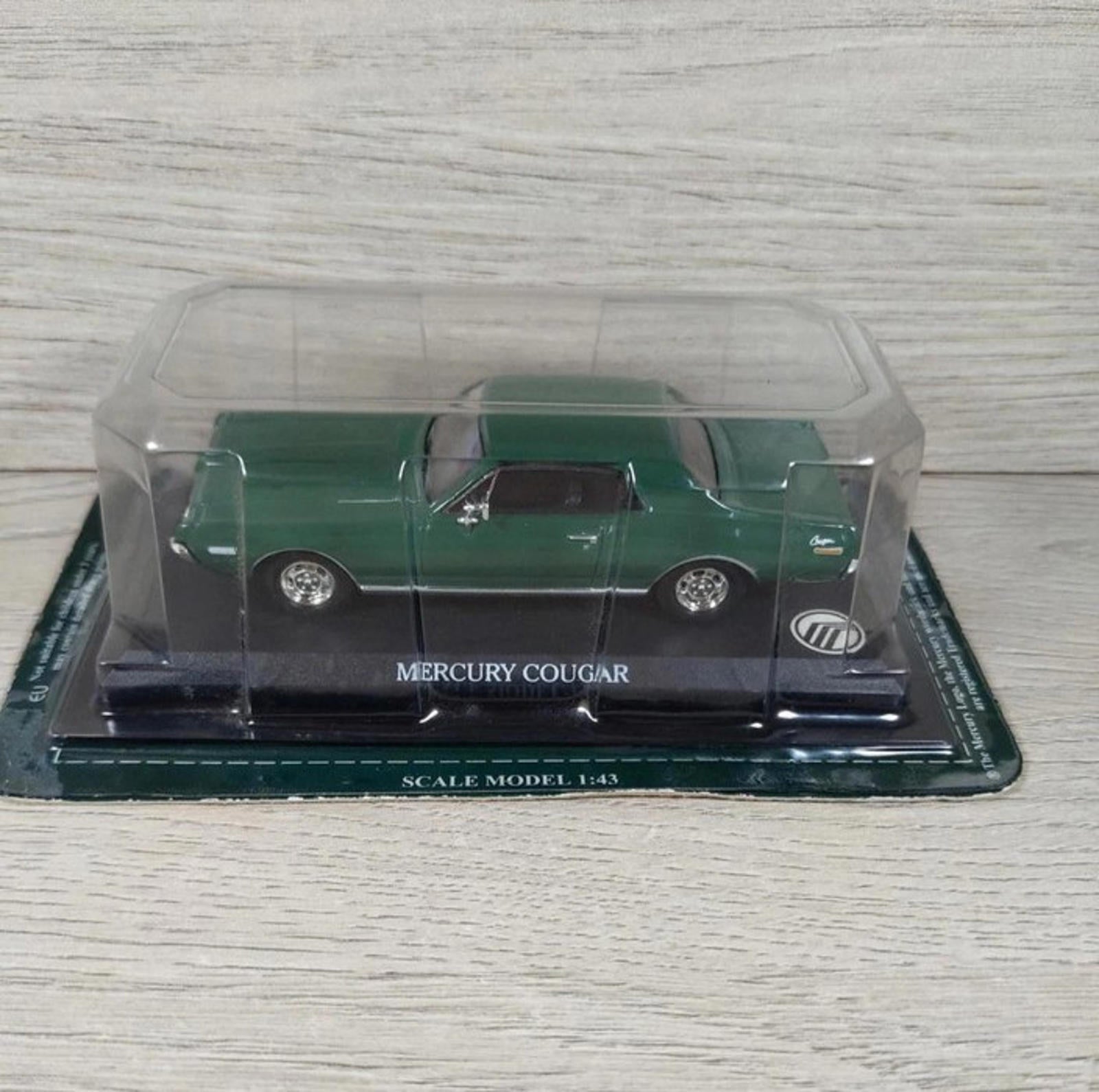 Del Prado Ultimate Car Collection Mercury Cougar 1:43 Diecast Scale Model