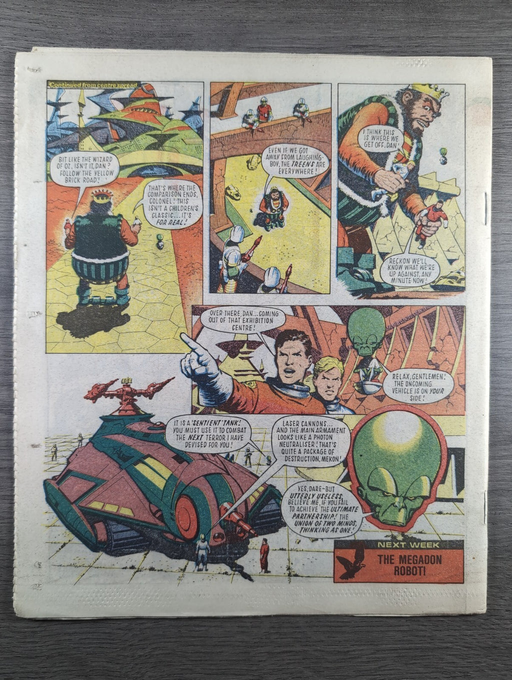 Eagle Comic Issue No. 217 17th May 1986 Vintage Retro UK Comic