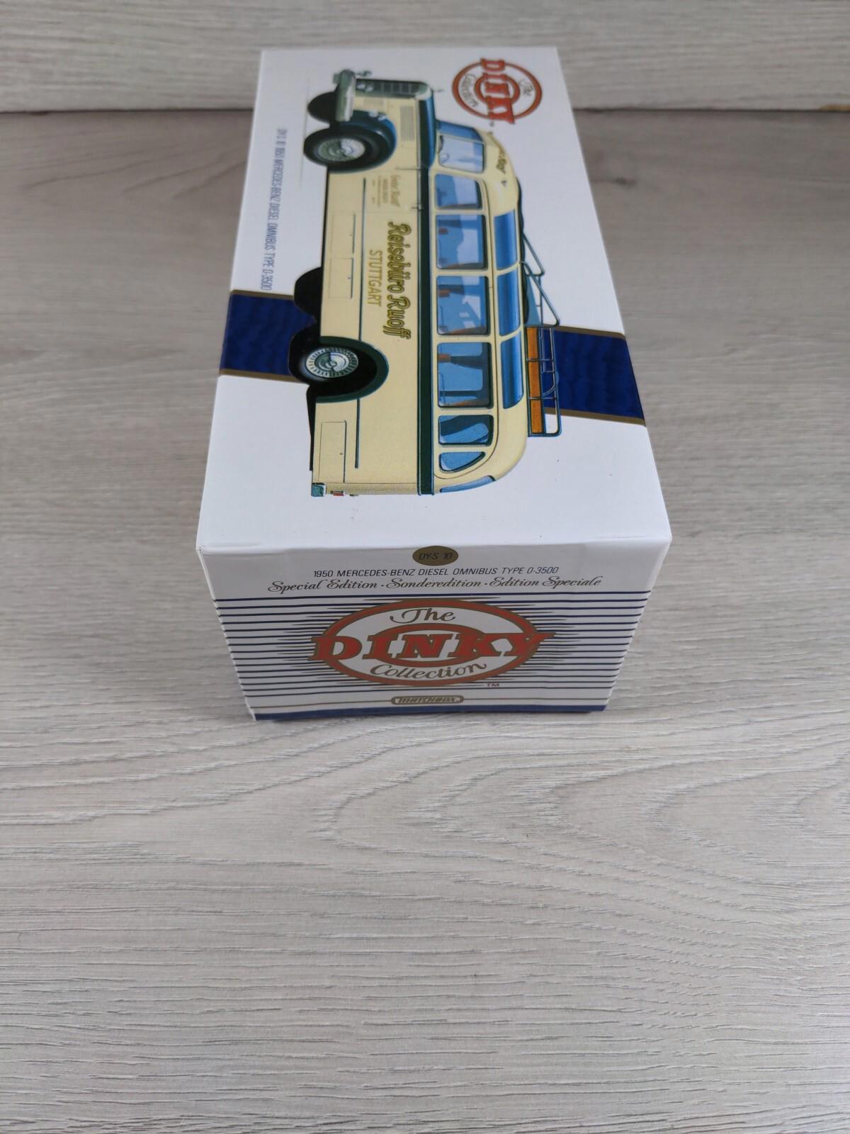 The Dinky Collection DY-S 10 1950 Mercedes-Benz Diecast Omnibus Type 0-3500 - Retrorama UK