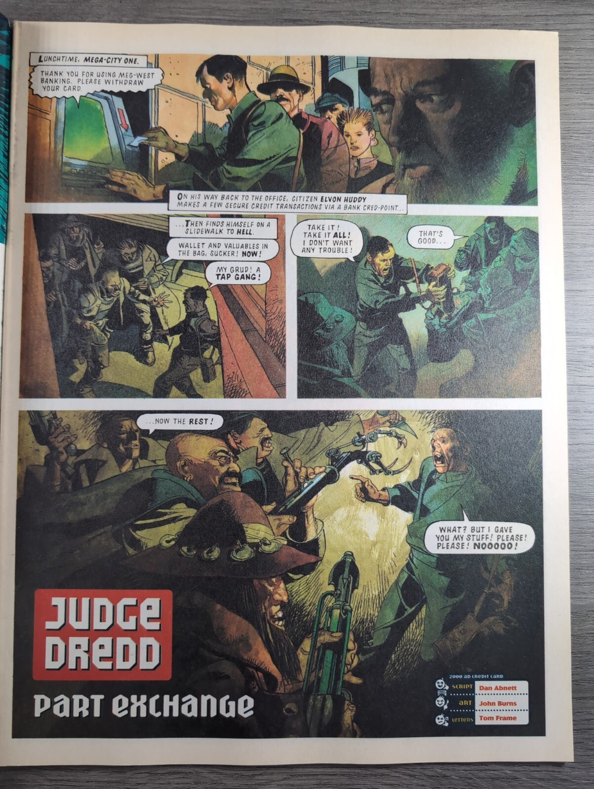 2000AD Prog 903 Featuring Judge Dredd Comic 2nd Sep 1994 Vintage Retro Comic