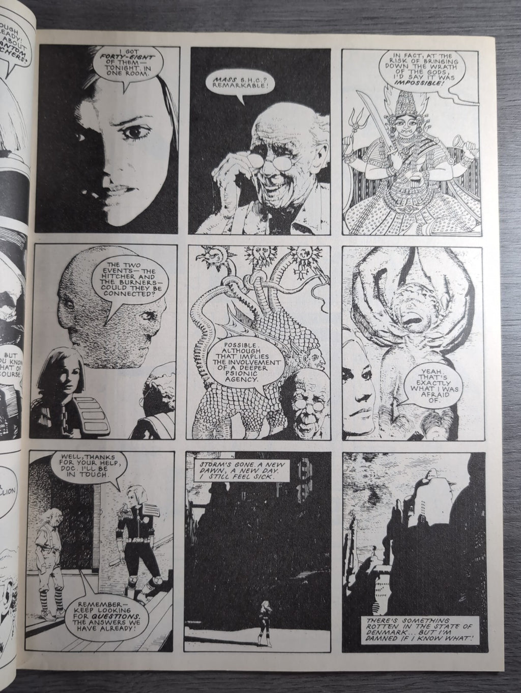 2000AD Prog 638 Featuring Judge Dread Comic 5th Aug 1989 Vintage Retro Comic