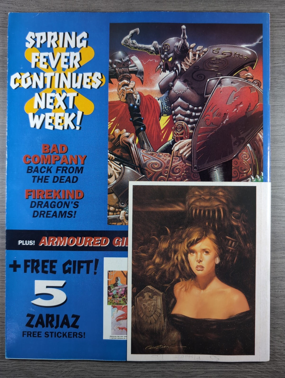 2000AD Prog 828 Featuring Judge Dredd Comic 27th March 1993 Vintage Retro Comic