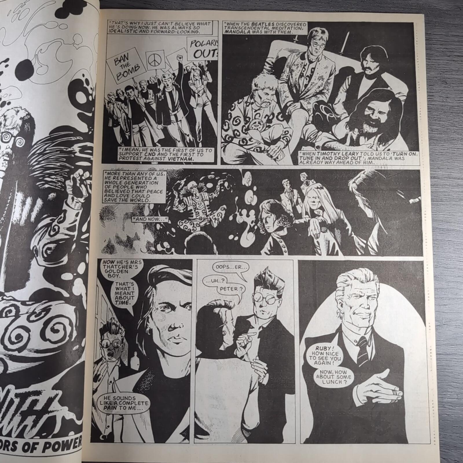 2000AD Prog 540 Featuring Judge Dredd 19th September 1987 Vintage Comic
