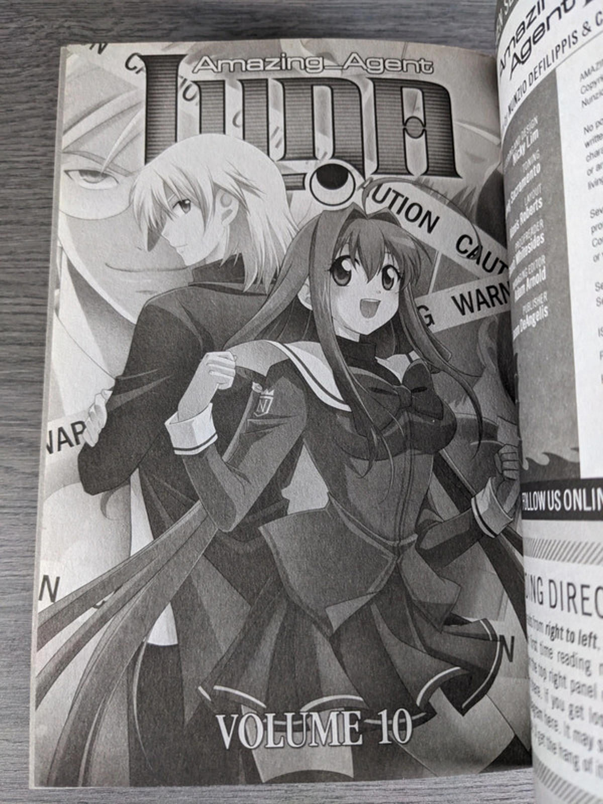 Amazing Agent Luna Omnibus 5 by Nunzio DeFilippis Manga Paperback 2015 - Retrorama UK