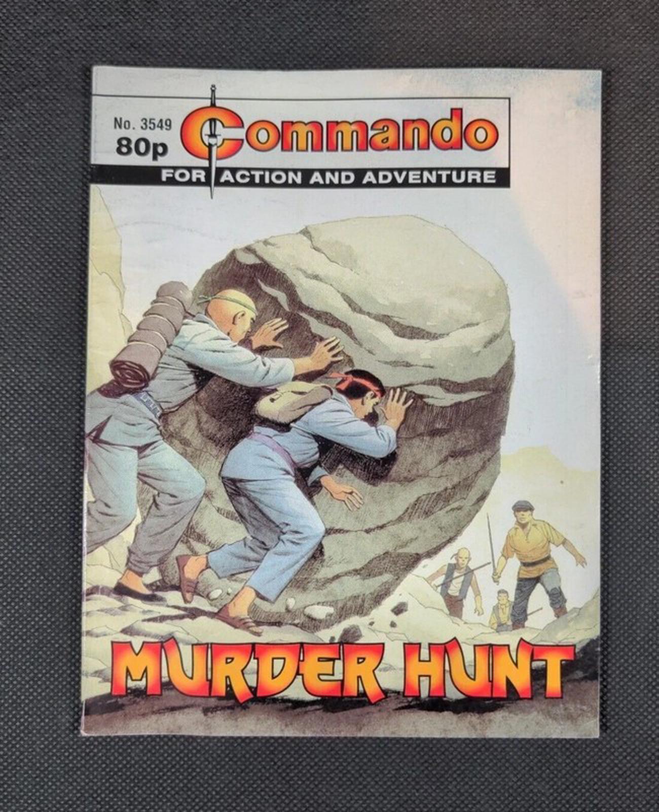 Commando Comic Issue Number 3549 Murder Hunt - Retrorama UK