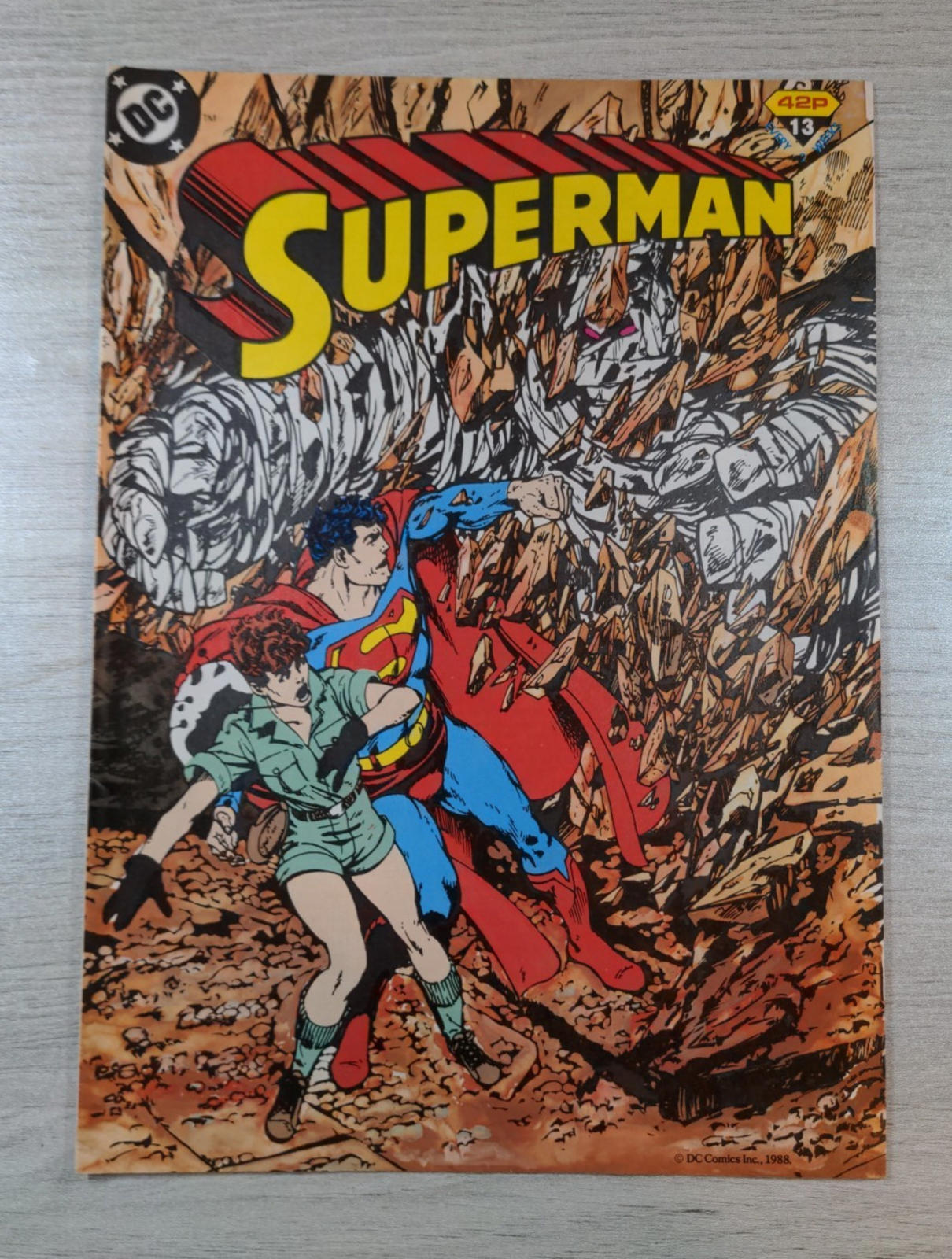 DC Comics Superman Issue No #13 1988 Vintage Retro Comic