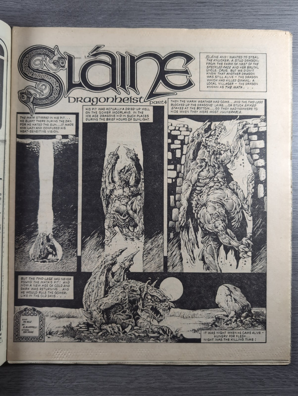 2000AD Prog 364 Featuring Judge Dredd Comic 14th April 1984 Vintage Retro Comic