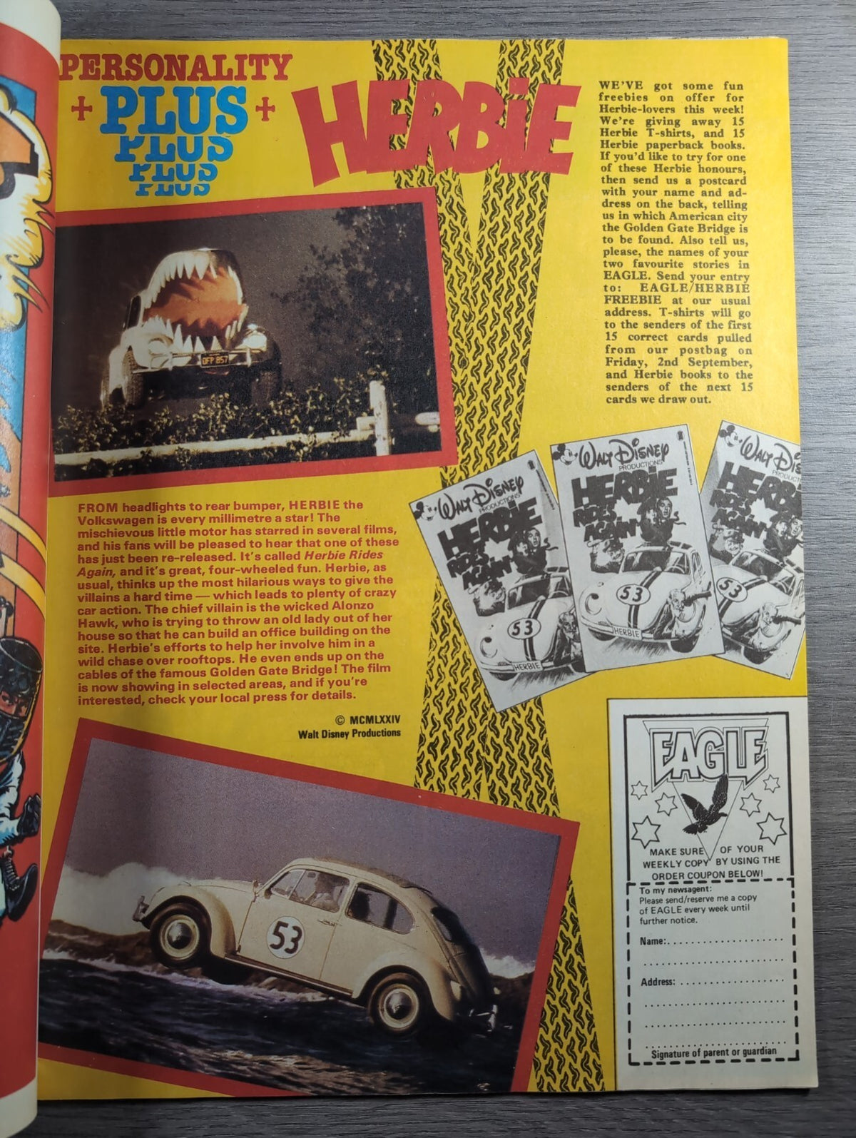 Eagle Comic 27th August 1983 Vintage Retro UK Comic