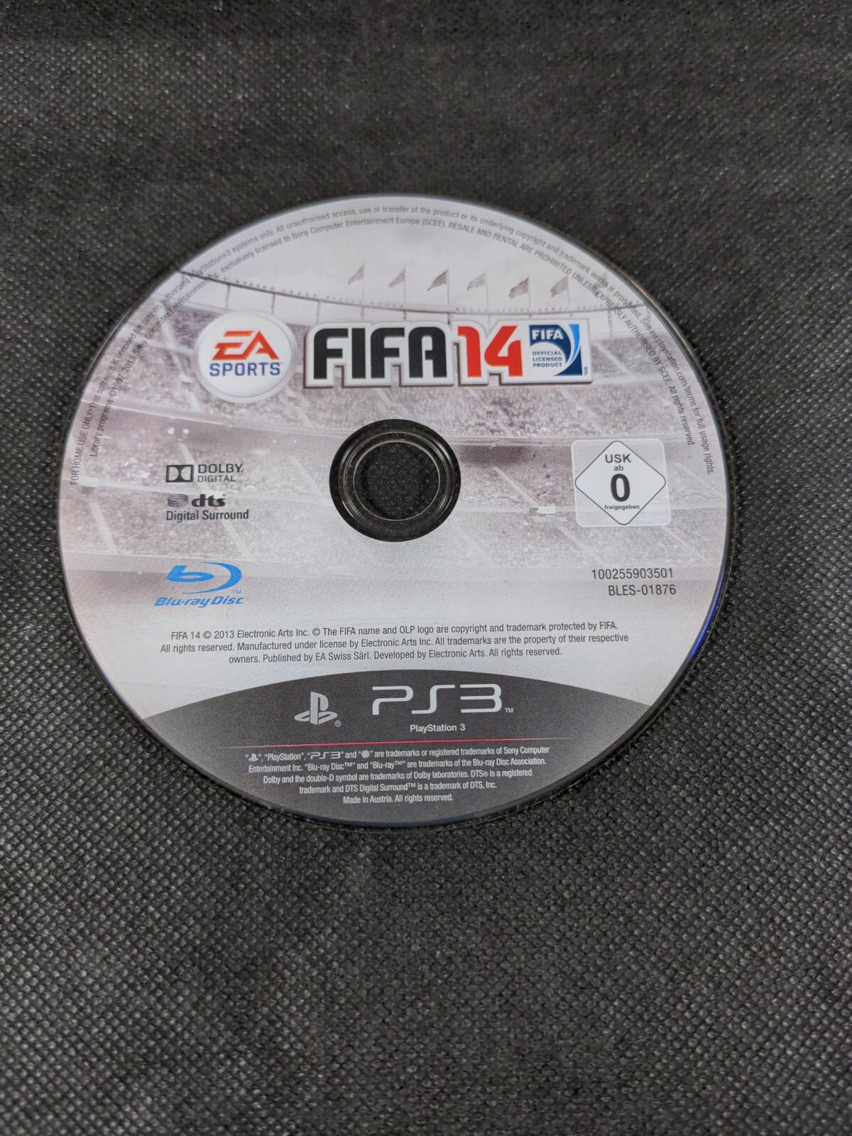 FIFA 14 PlayStation 3  (PS3) Video Game Region2 PAL