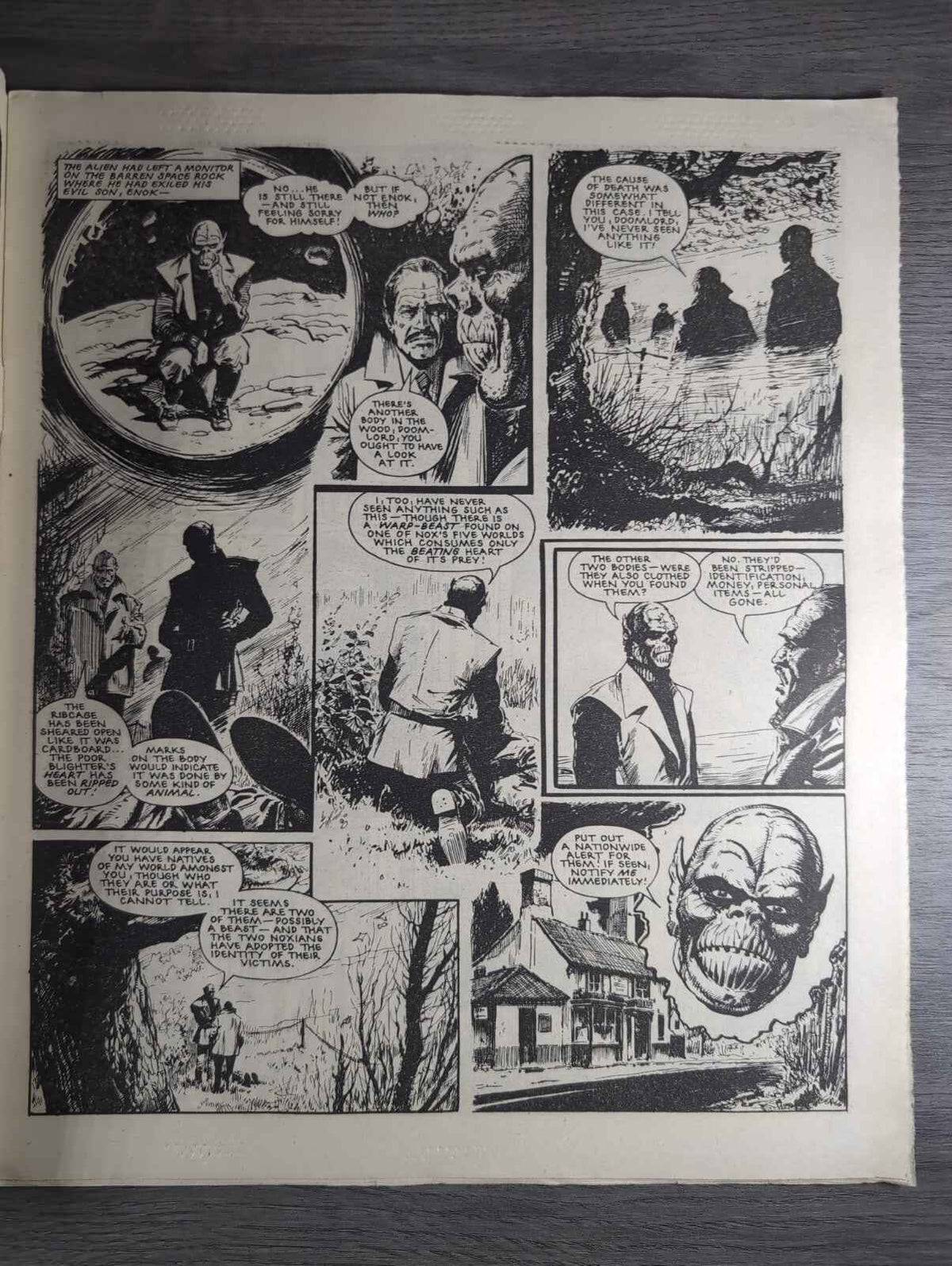 Eagle Comic Issue No. 244 22nd November 1986 Vintage Retro UK Comic
