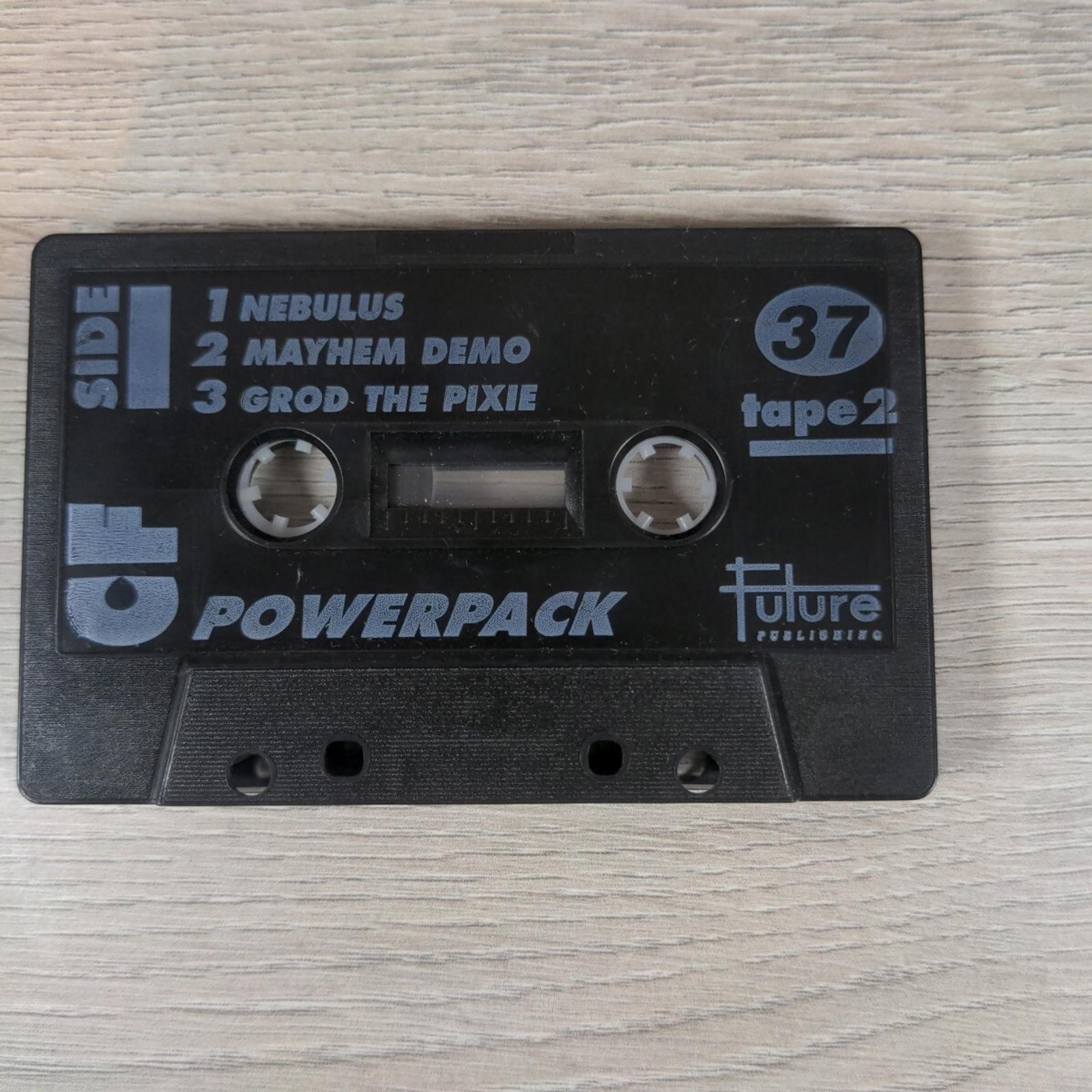 Power Pack 2 Tape 37 Vioris Commodore 64 C64 Game Cassette Tested & Working