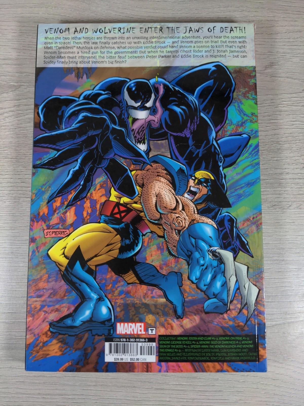 Marvel Venom: Tooth And Claw by Larry Hama Graphic Novel Paperback 2018