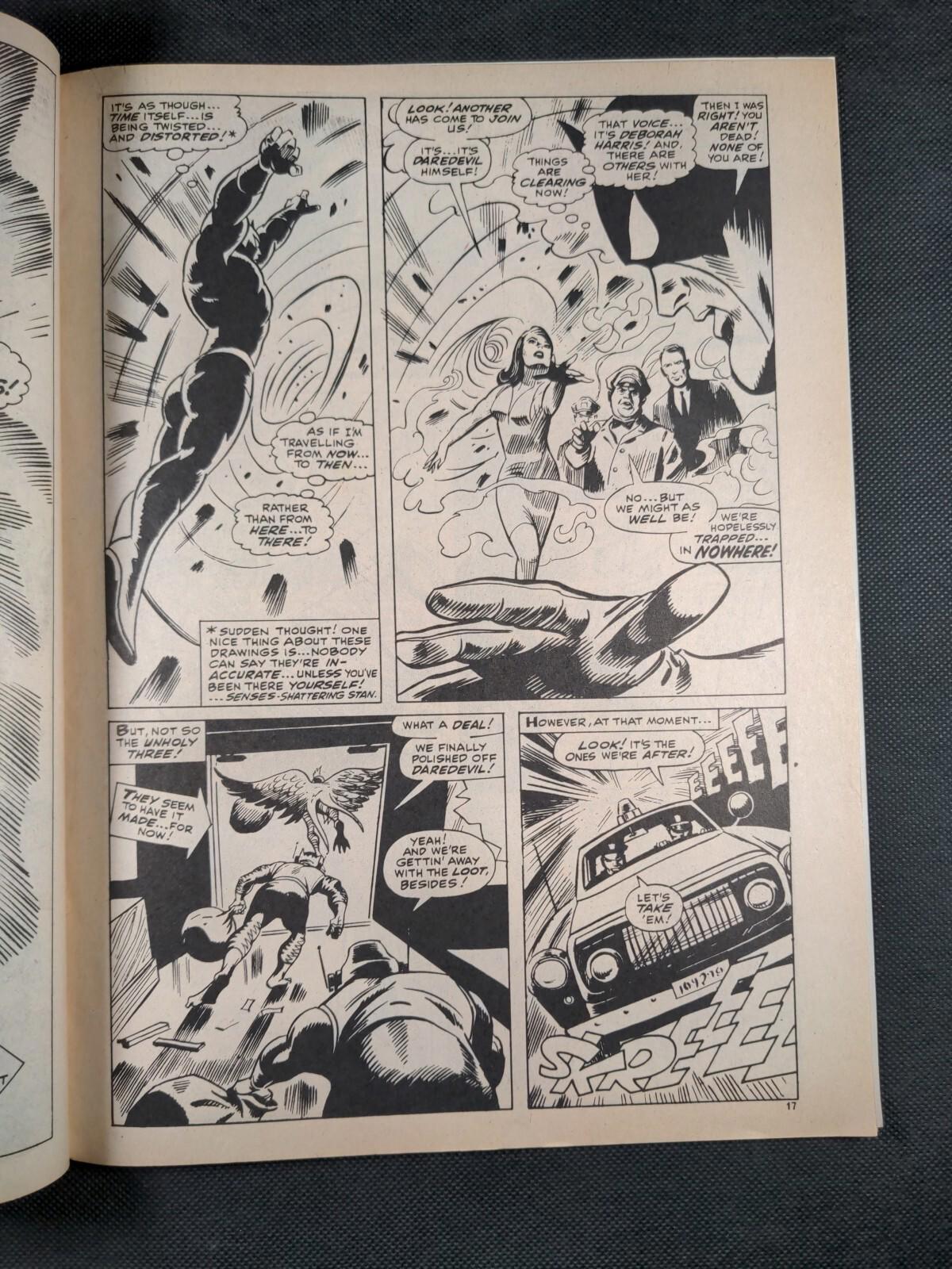 Mighty World of Marvel Issue No 142 June 1975 Marvel UK Vintage Comic