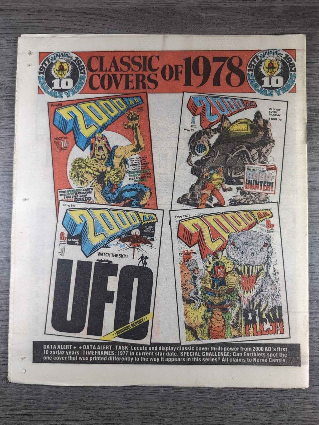 2000AD Prog 514 Featuring Judge Dread Comic 21st March 1987 Vintage Retro Comic