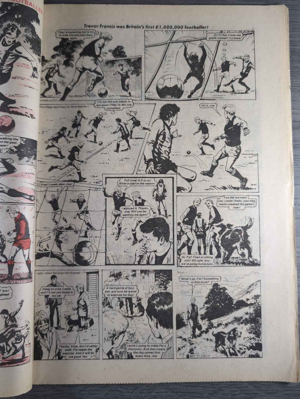 Buddy Comic Issue No 6 21st March 1981 Vintage Retro Comic