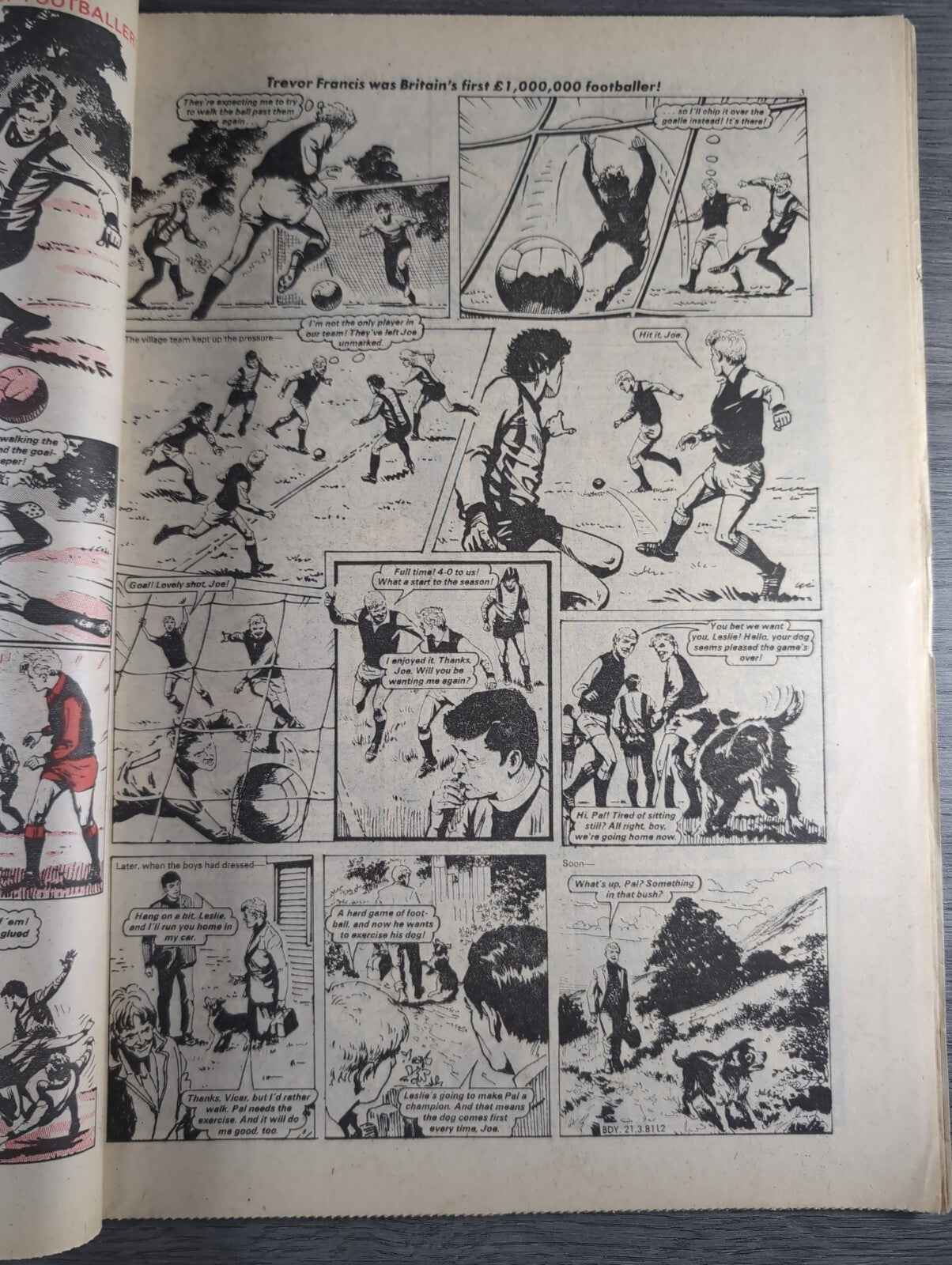 Buddy Comic Issue No 6 21st March 1981 Vintage Retro Comic