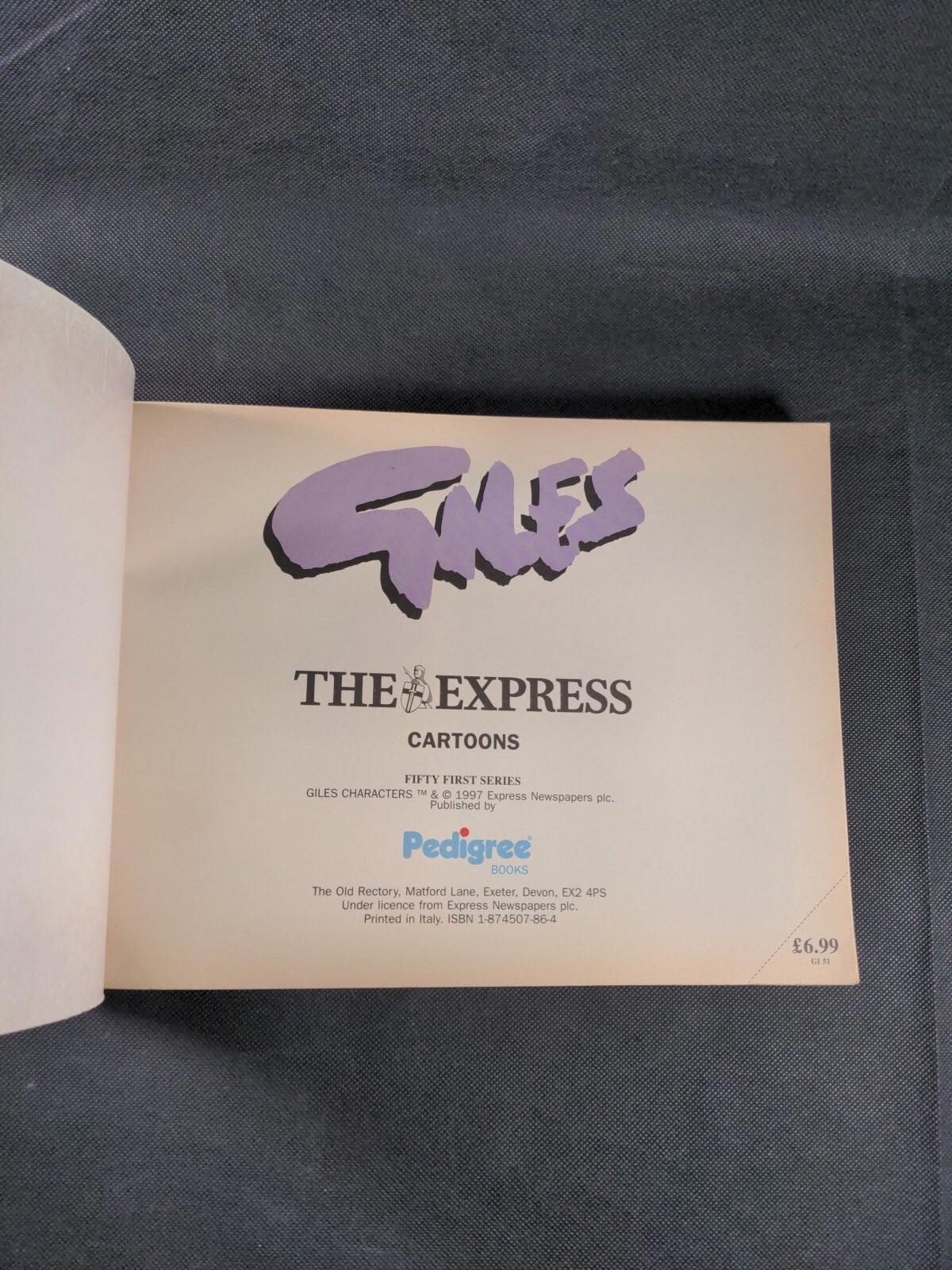 Giles Annual - 1998 - 51st Series - Cartoon Book - Unclipped