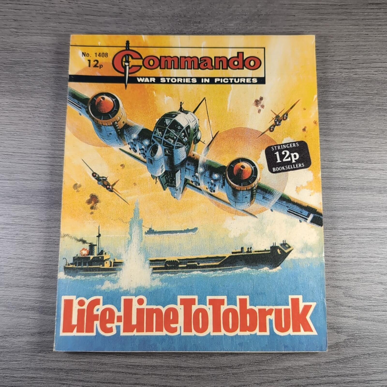 Commando Comic Issue Number 1408 Life Line To Tobruk