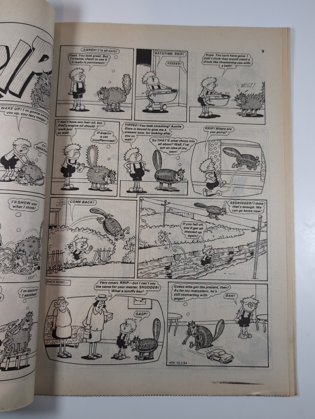 Nutty Comic Featuring Bananaman Issue No. 222 12th May 1984 Vintage Retro Comic